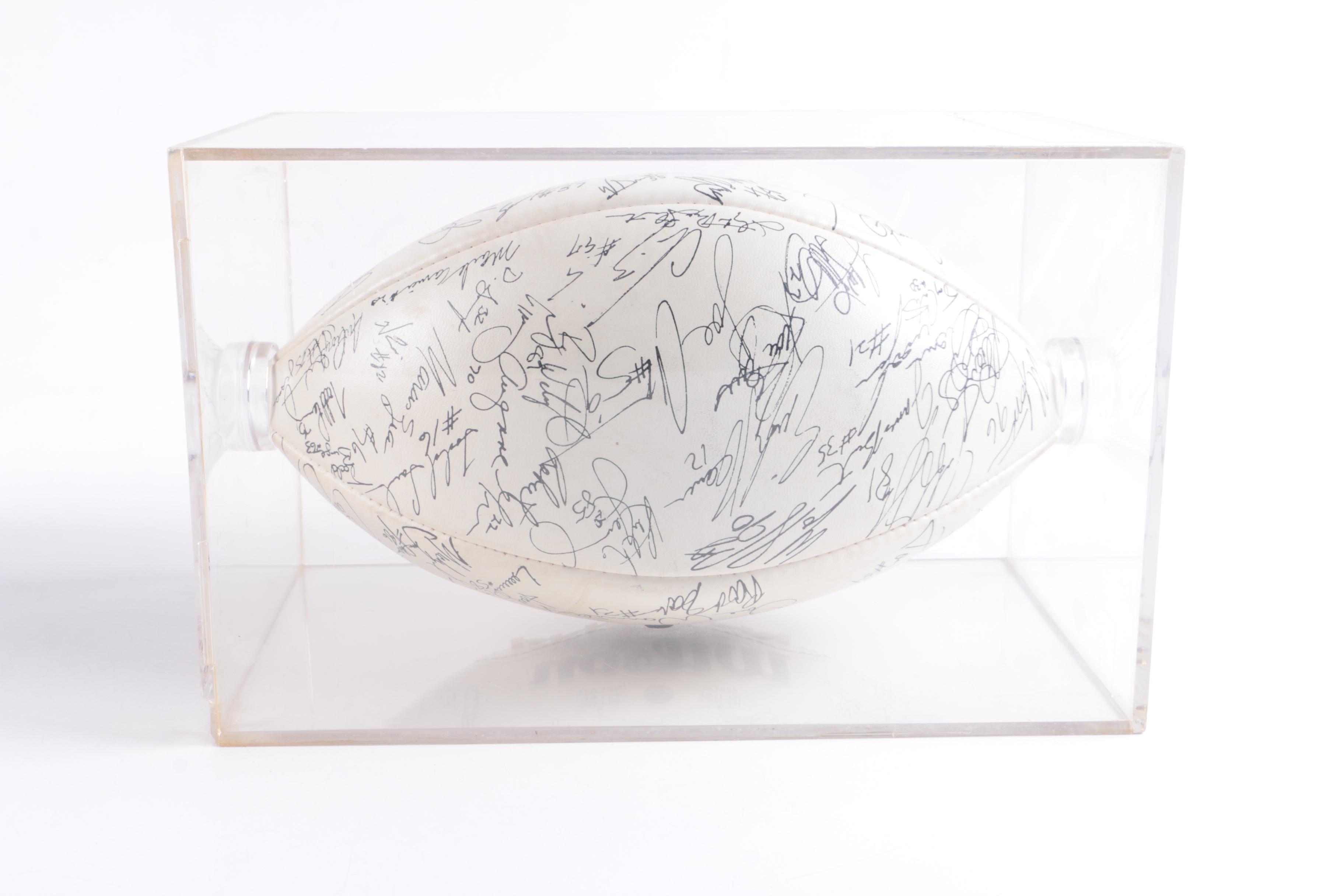 Replica Signed Commemorative Footballs