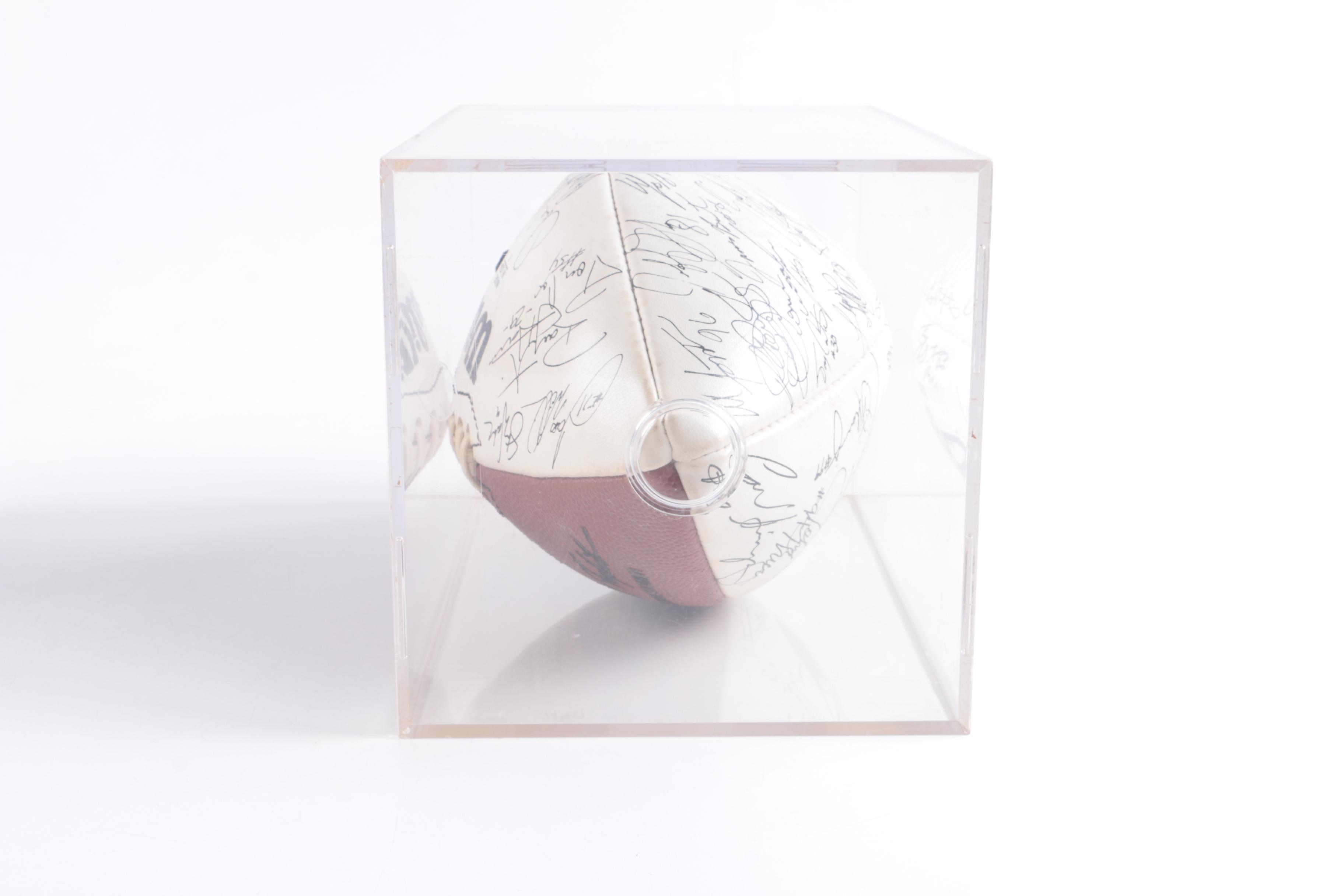 Replica Signed Commemorative Footballs