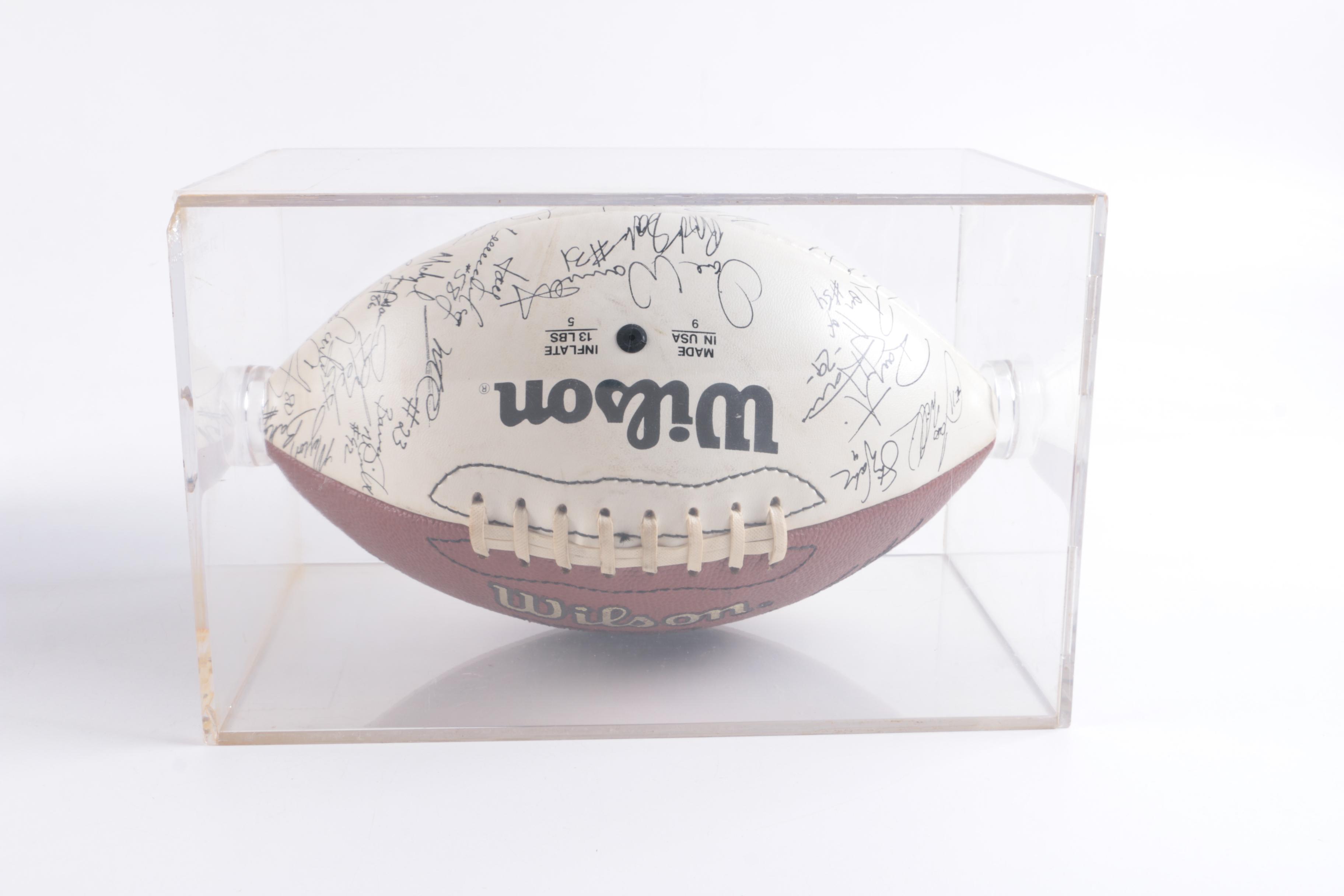 Replica Signed Commemorative Footballs