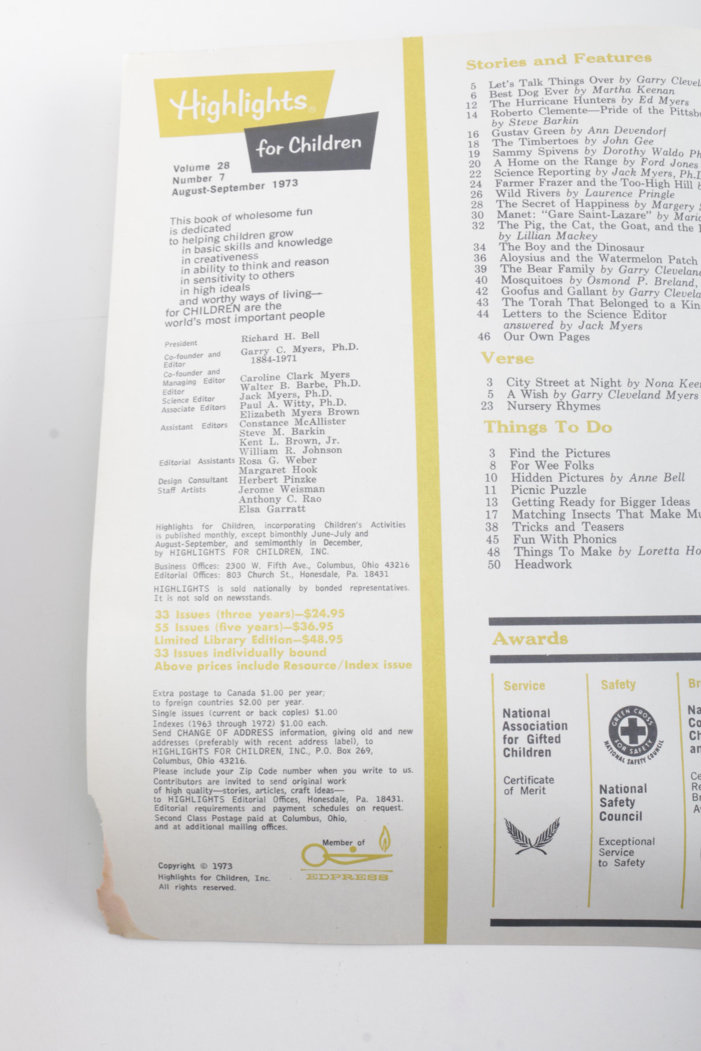 Vintage Children's Magazines