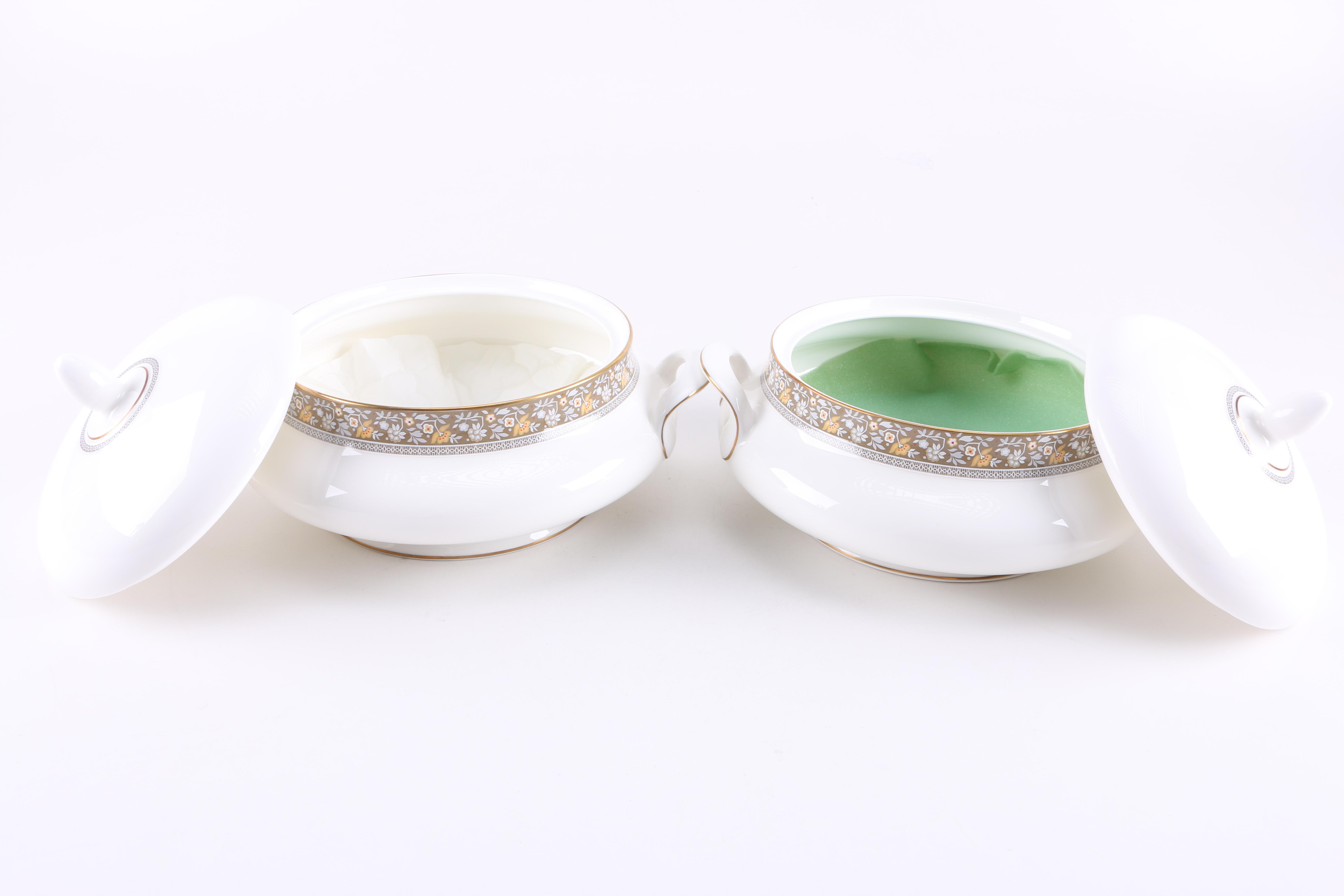 Royal Doulton "Maplewood" Bone China Covered Vegetable Dishes C. 1972 - 1979