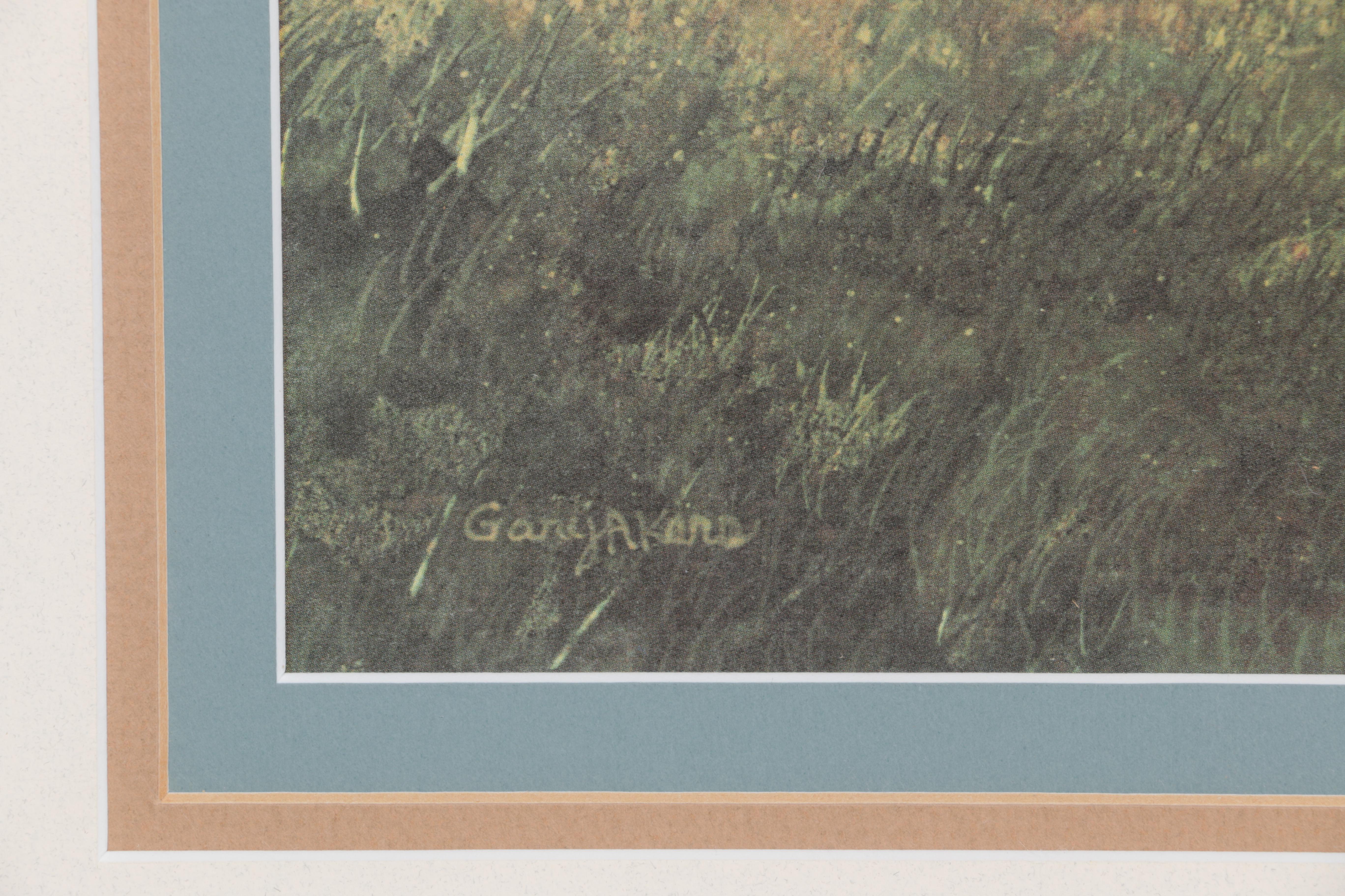 Gary Akers and John Aebi Offset Lithographs of Landscapes