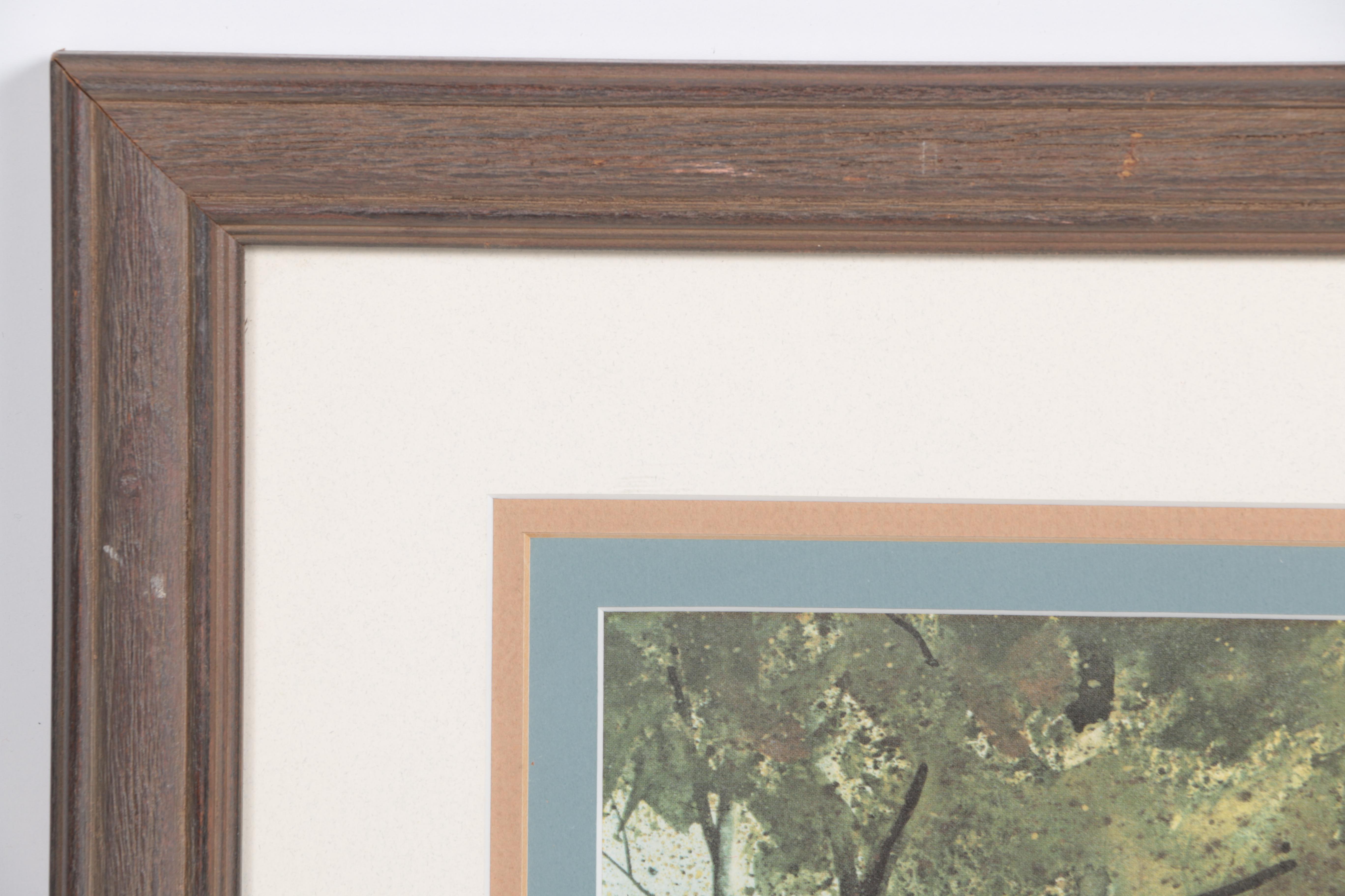 Gary Akers and John Aebi Offset Lithographs of Landscapes