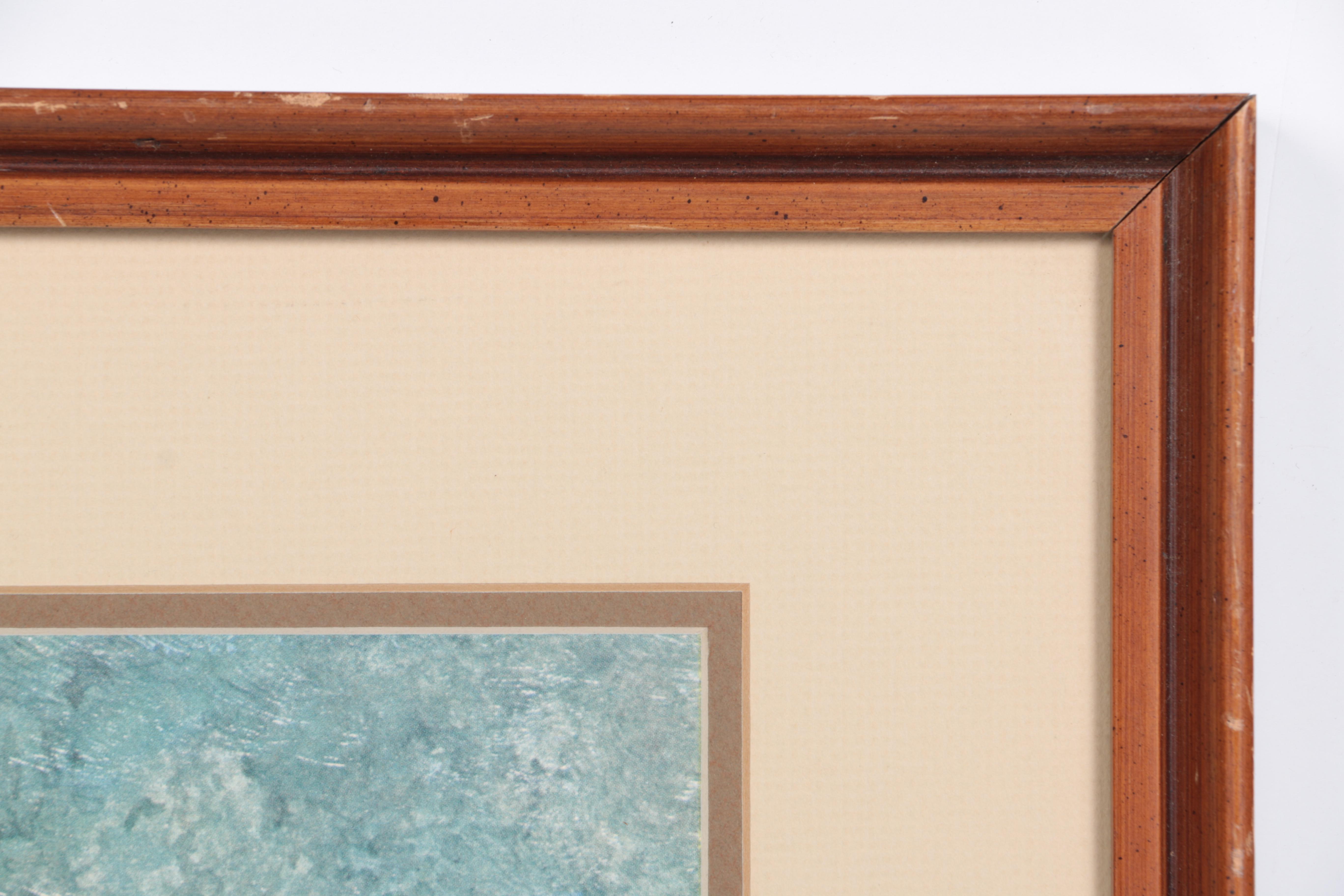 Gary Akers and John Aebi Offset Lithographs of Landscapes