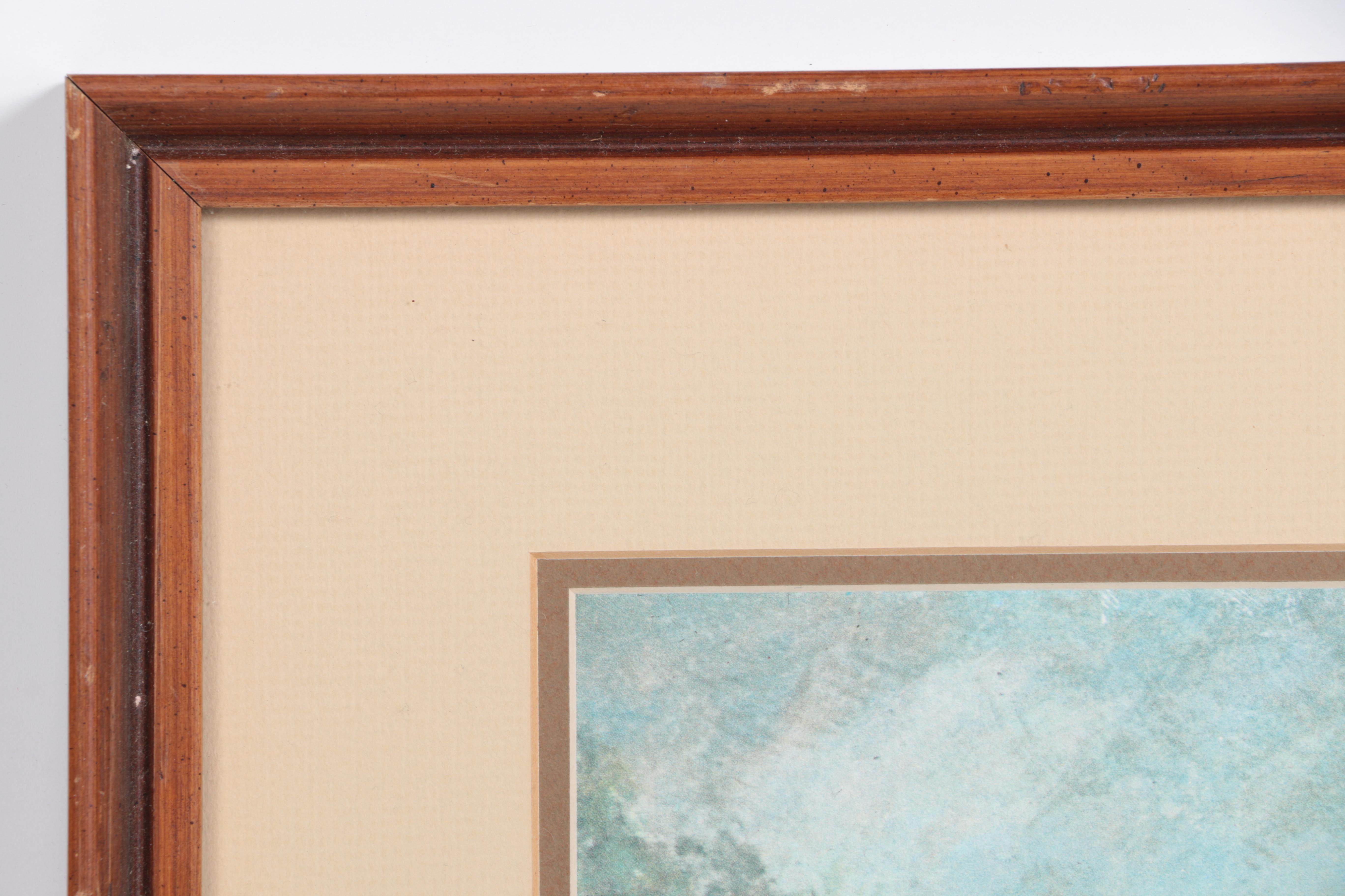 Gary Akers and John Aebi Offset Lithographs of Landscapes