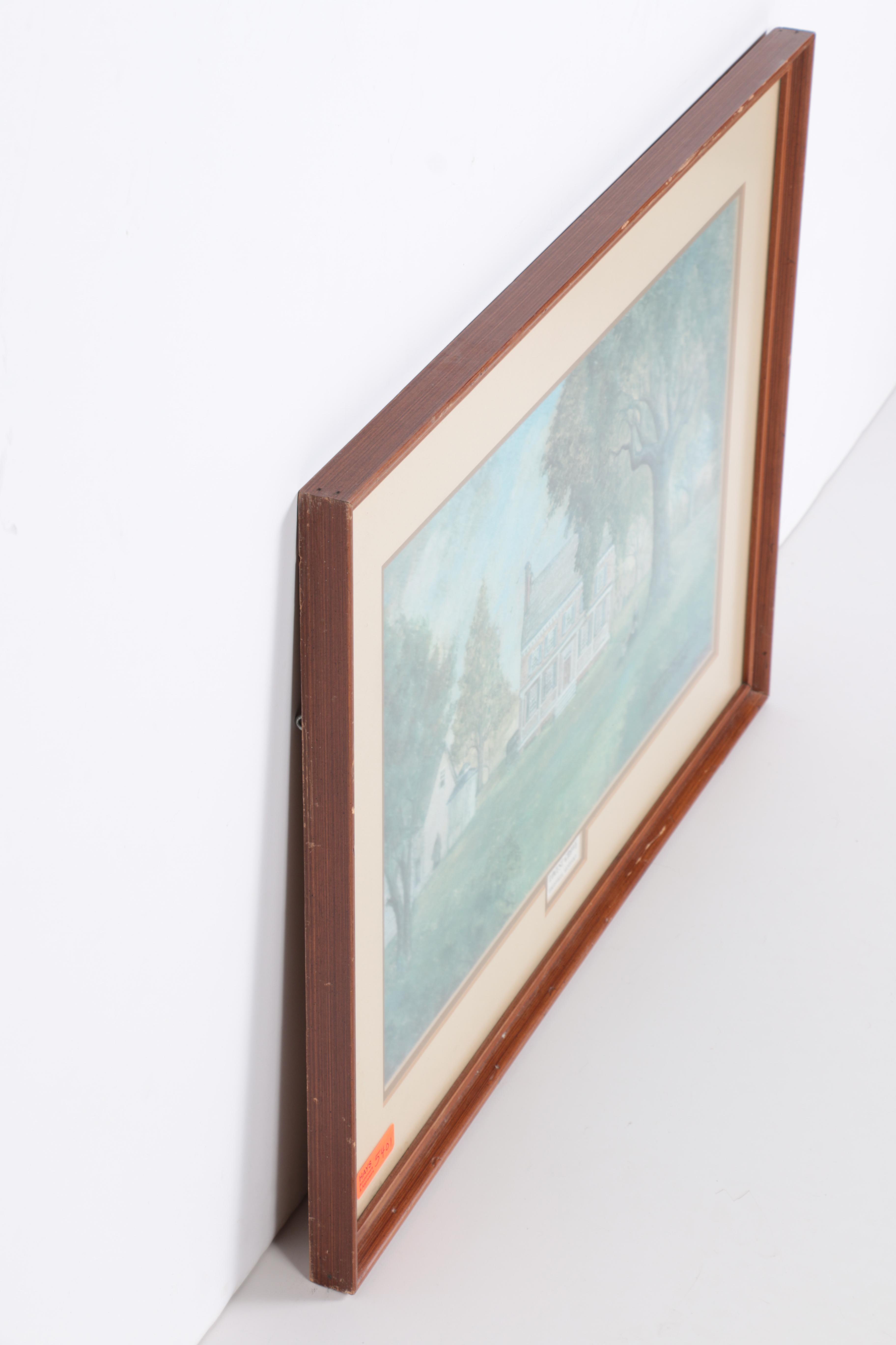 Gary Akers and John Aebi Offset Lithographs of Landscapes