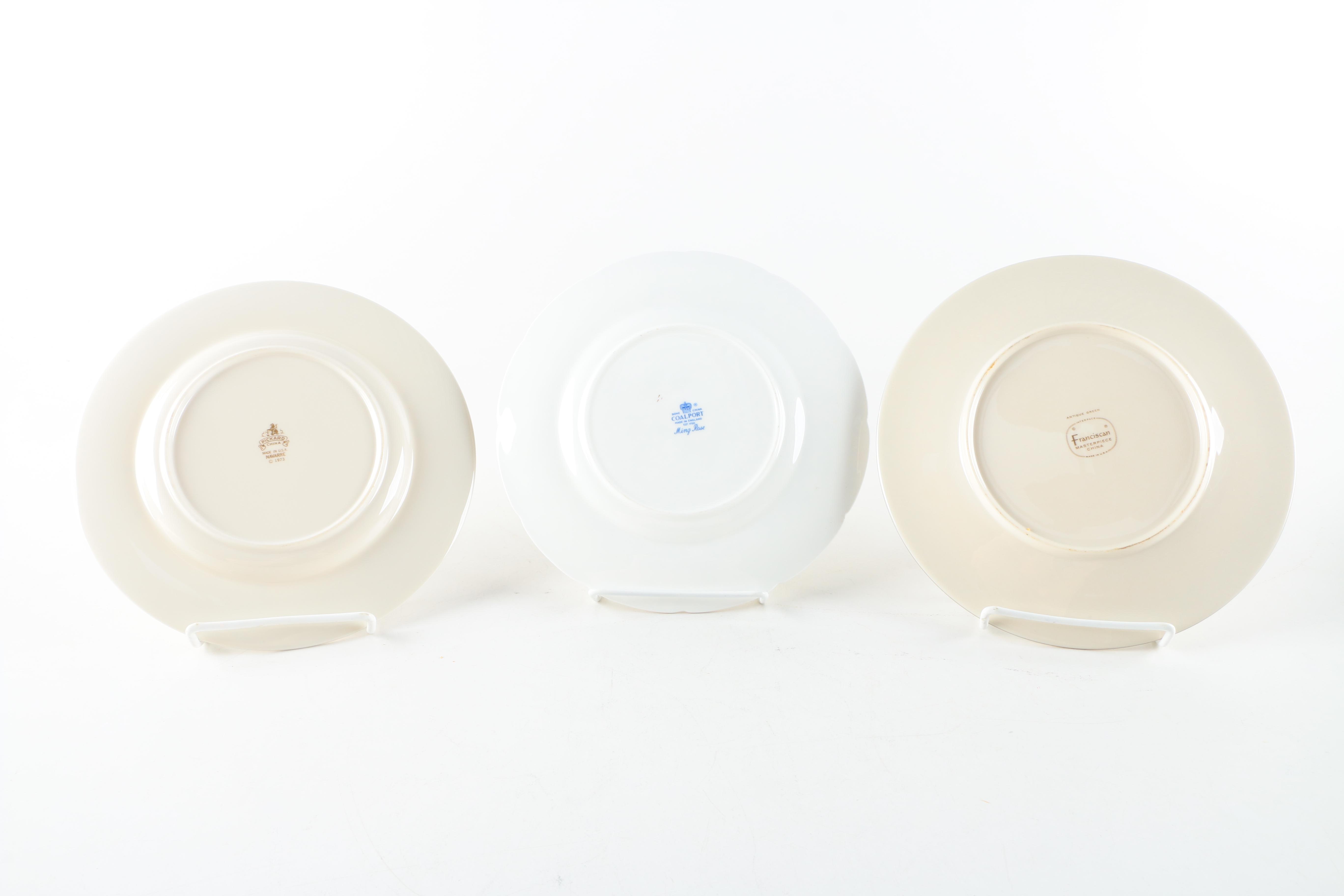 Assorted Porcelain Plates Including Herend "Chinese Bouquet"
