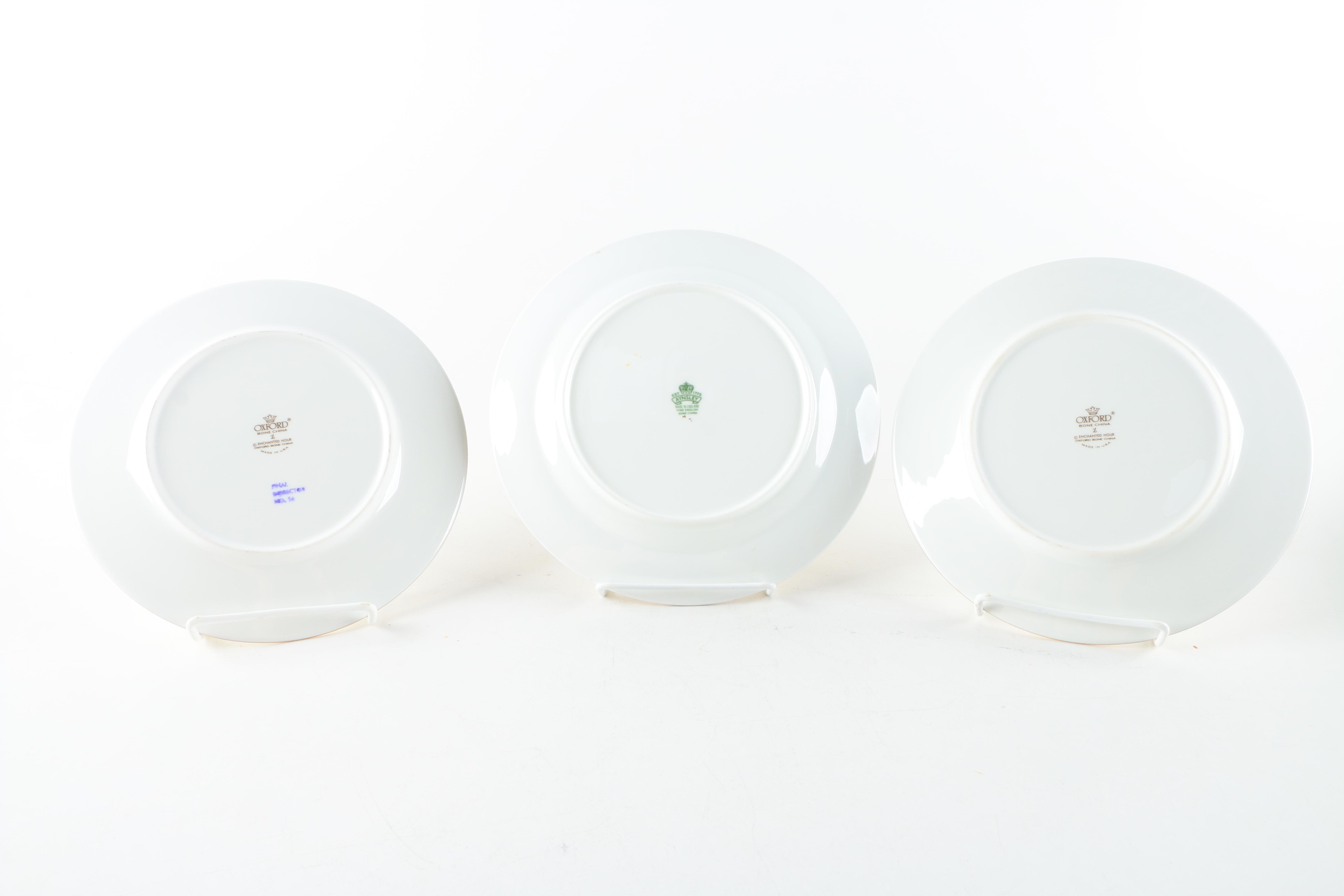 Assorted Porcelain Plates Including Herend "Chinese Bouquet"