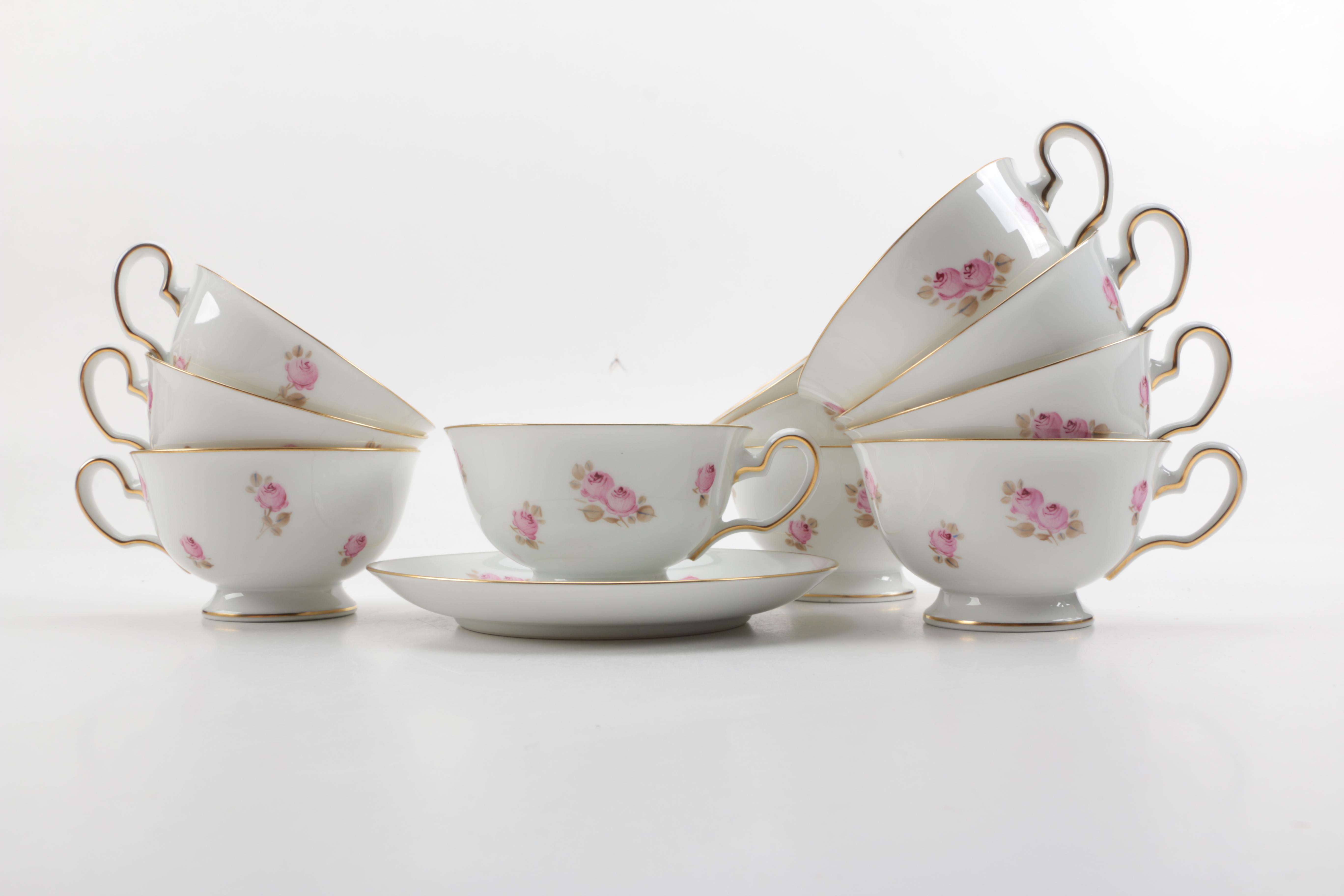 Okura "Rose" China Set
