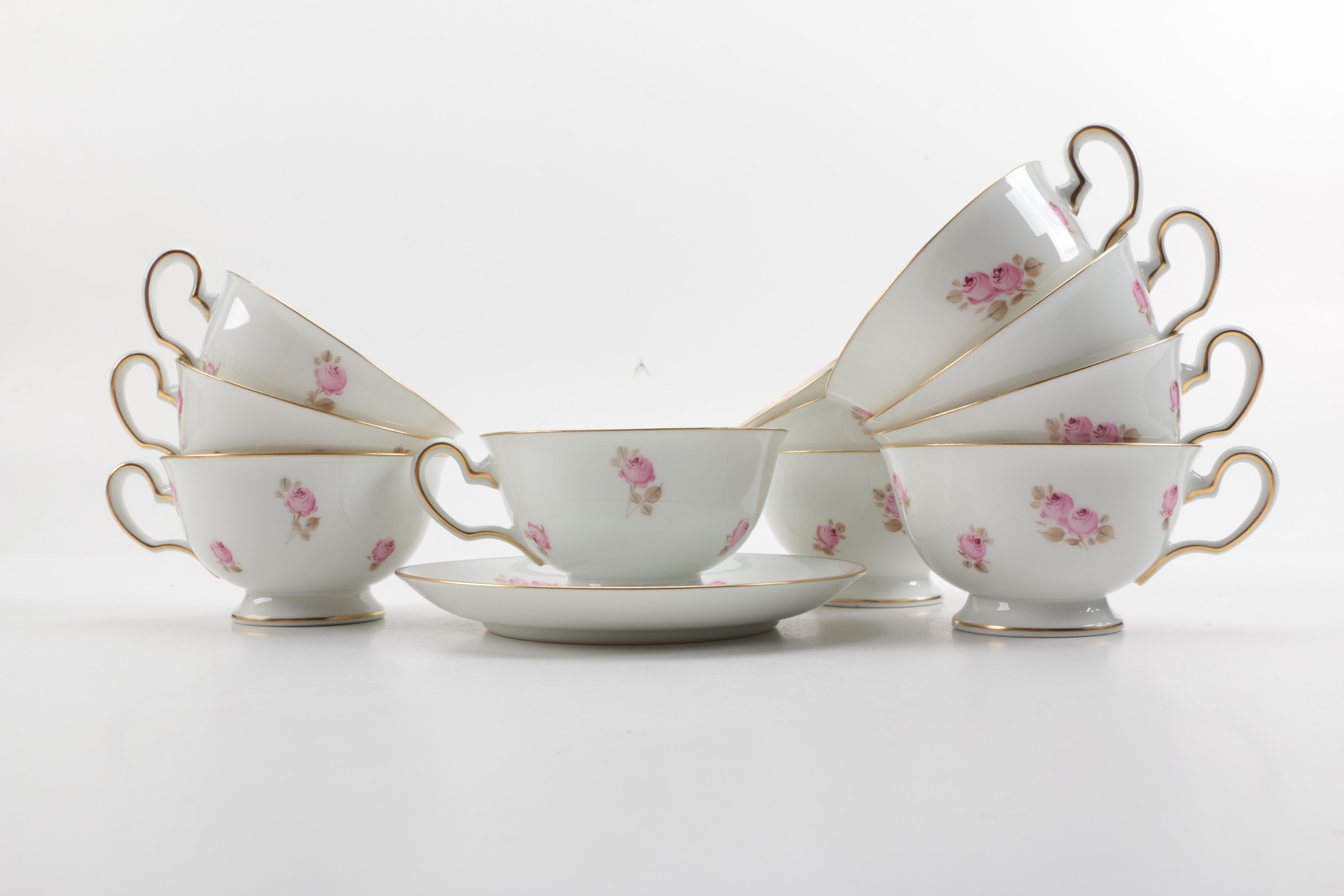 Okura "Rose" China Set
