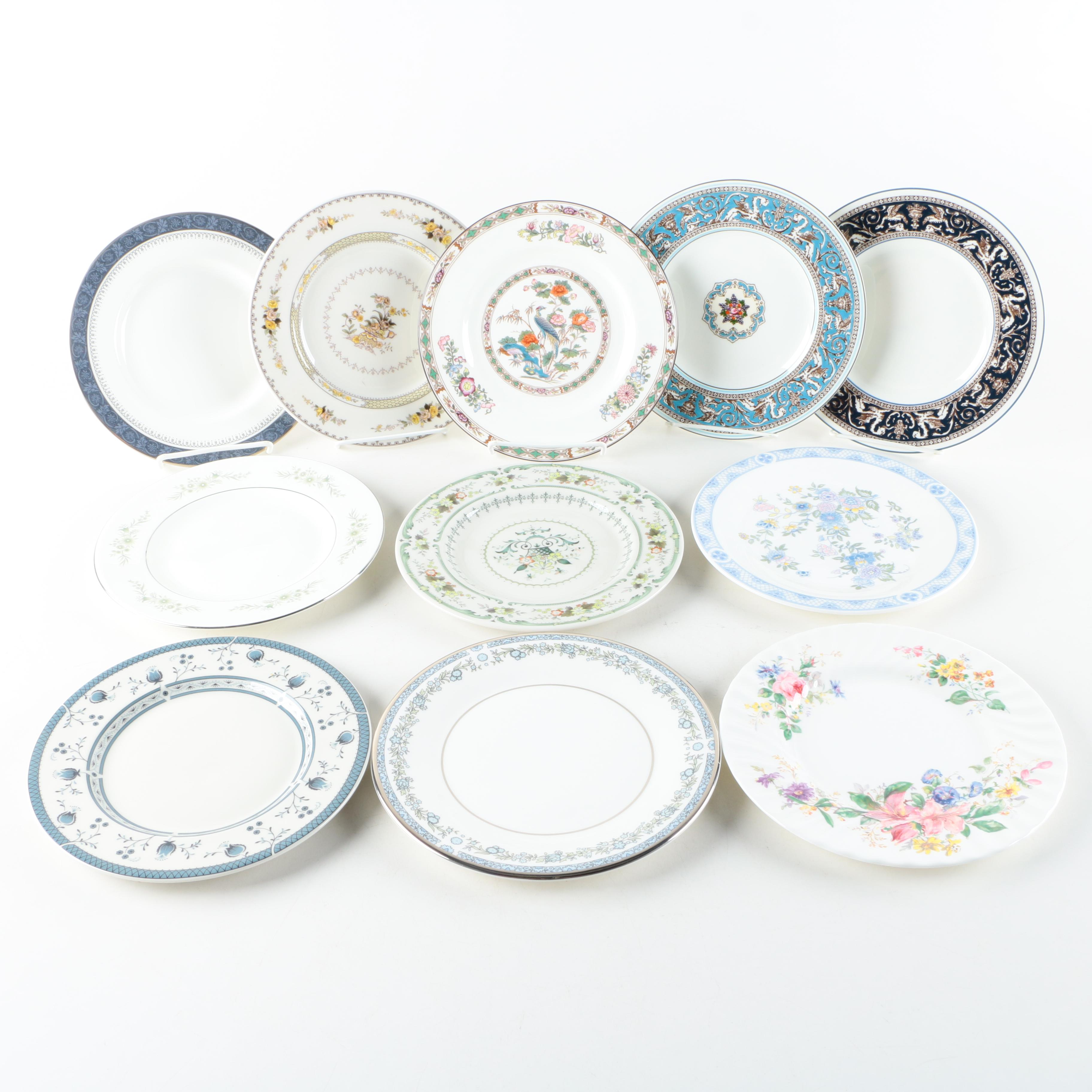 Wedgwood and Royal Doulton Plates