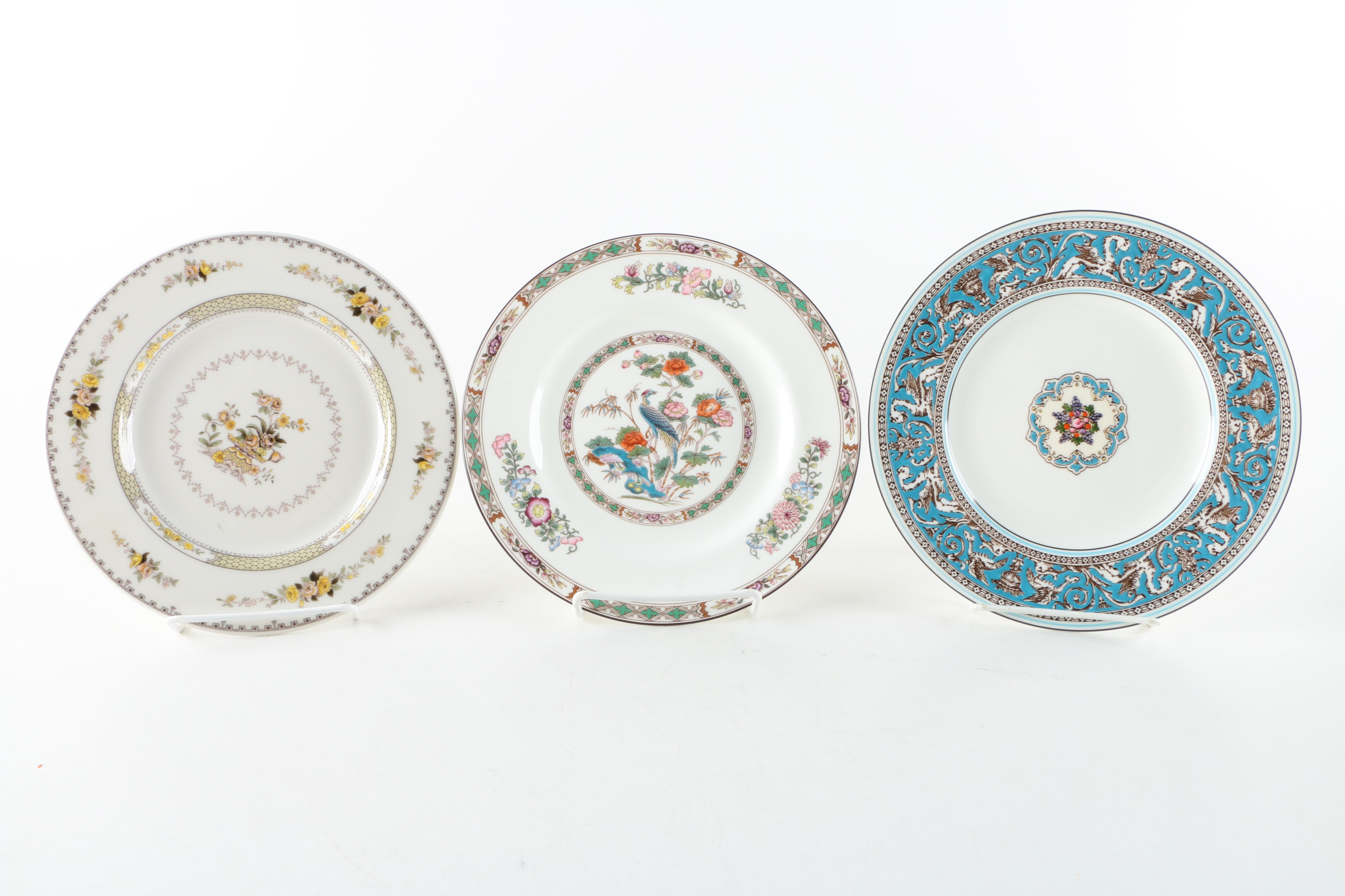 Wedgwood and Royal Doulton Plates