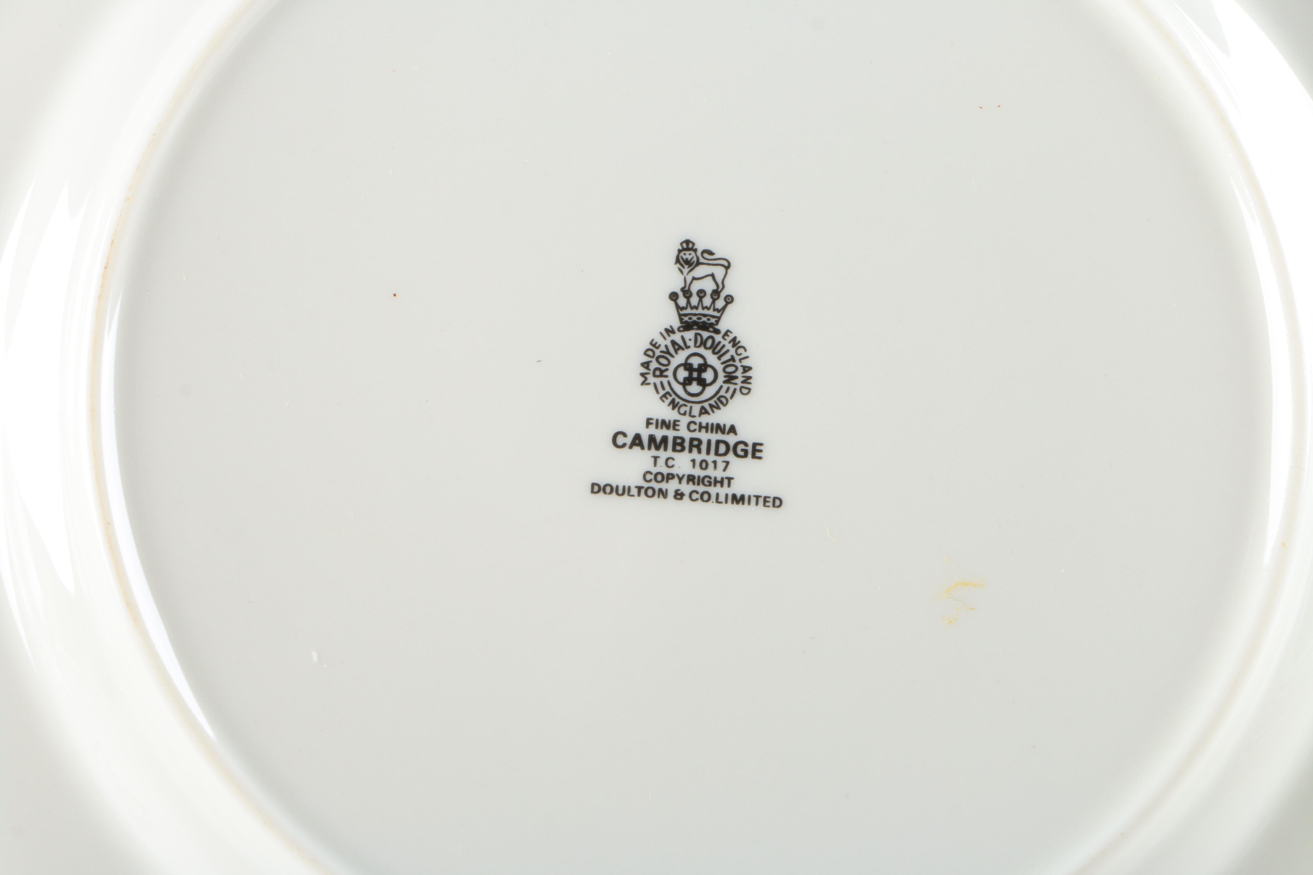 Wedgwood and Royal Doulton Plates