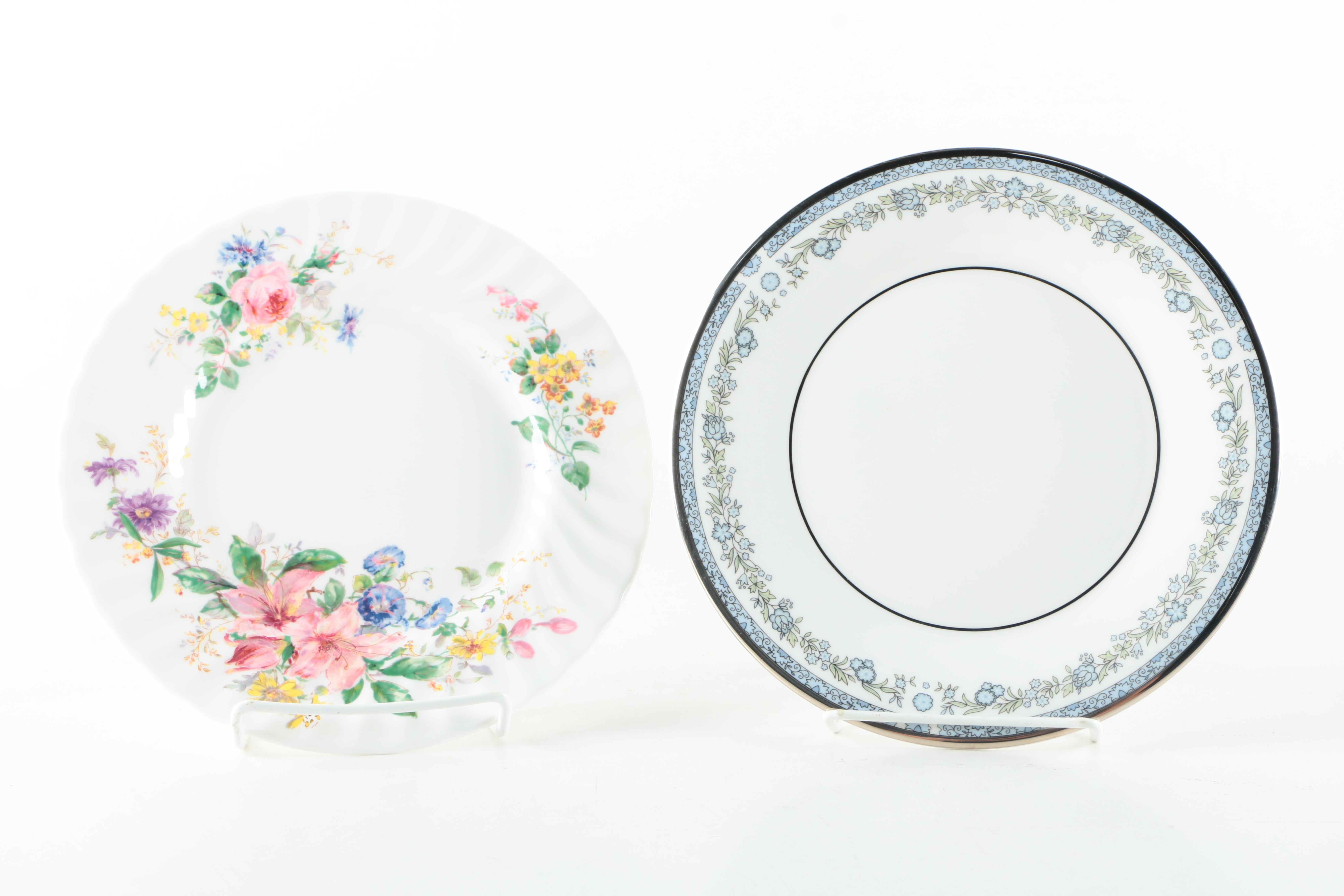 Wedgwood and Royal Doulton Plates