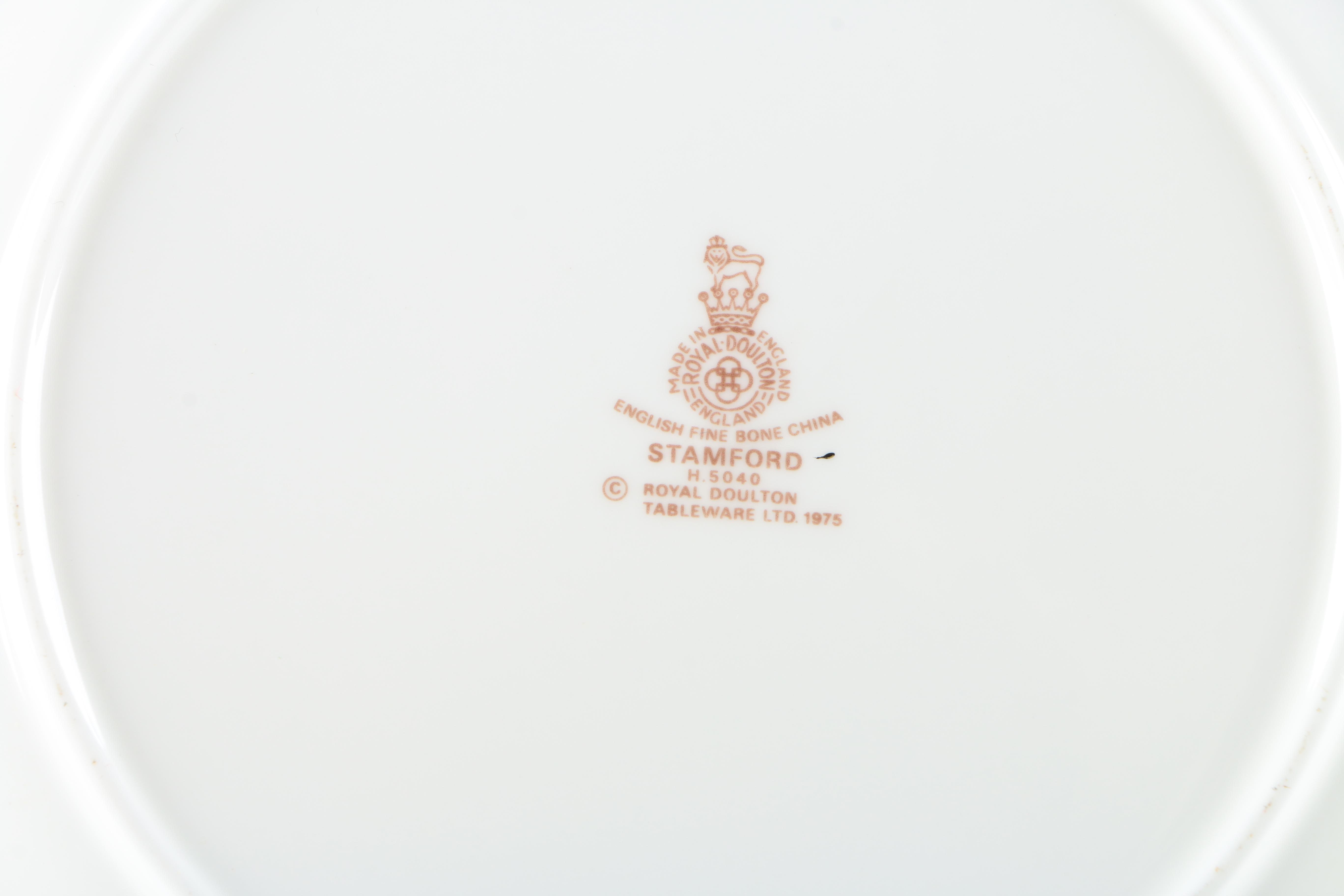 Wedgwood and Royal Doulton Plates