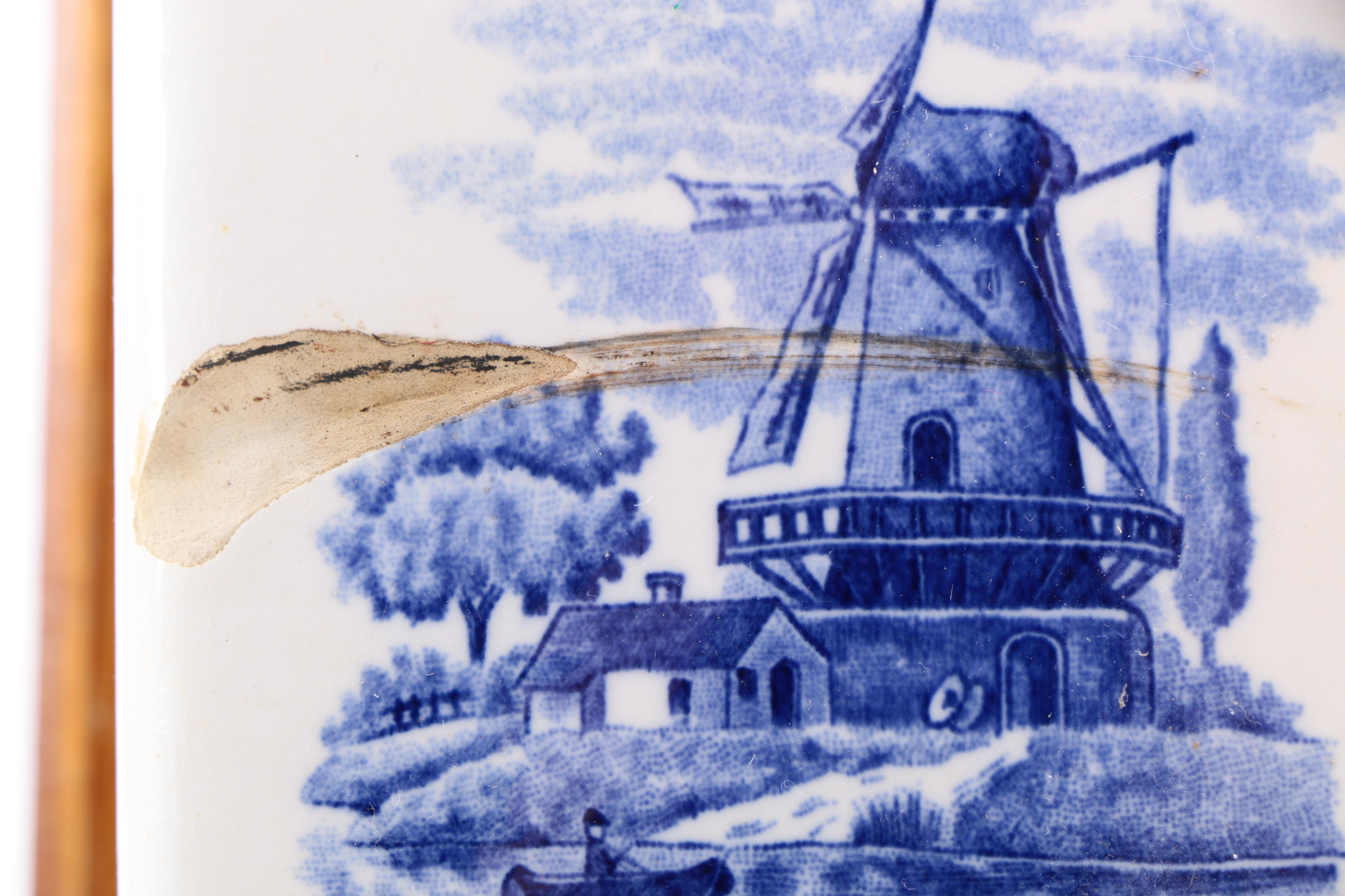 Delft Style Wall Mounted Coffee Grinder