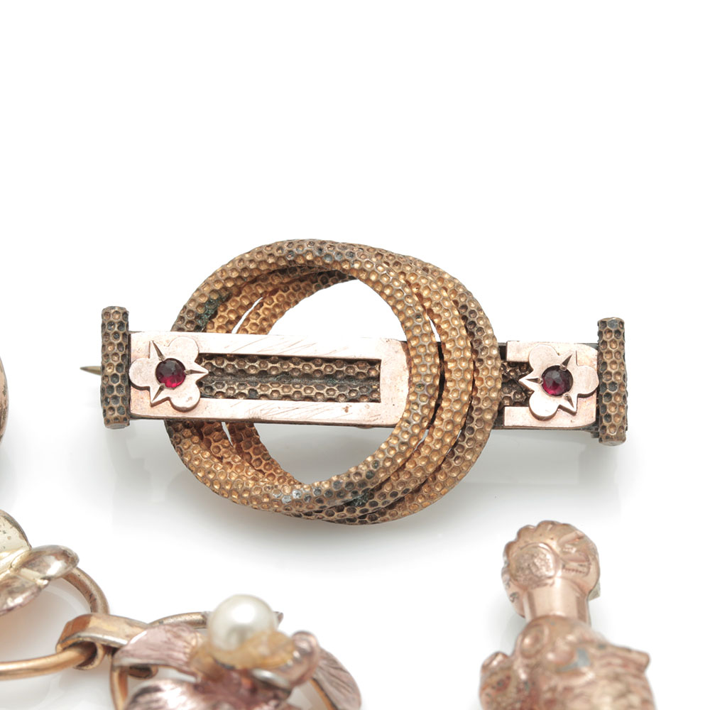 Assortment of Gold Plated Accessories
