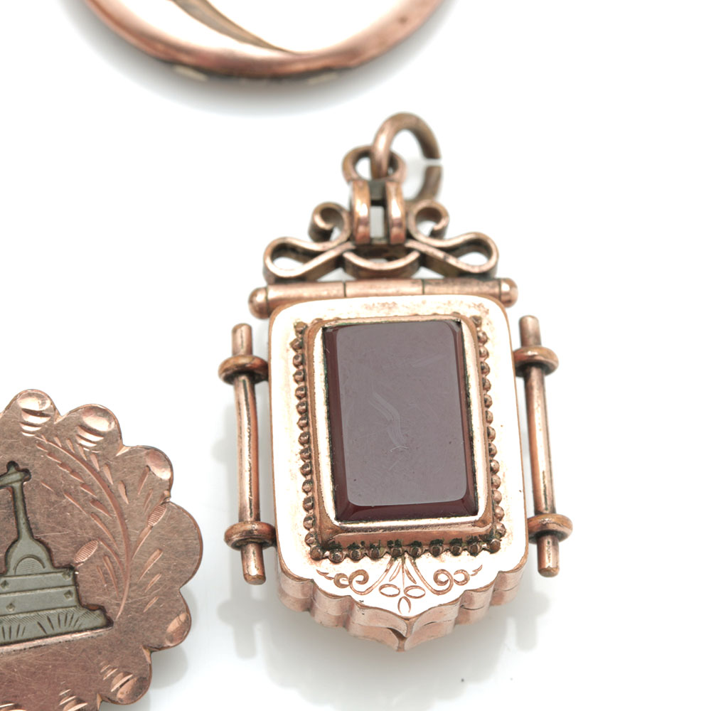 Assortment of Gold Plated Accessories