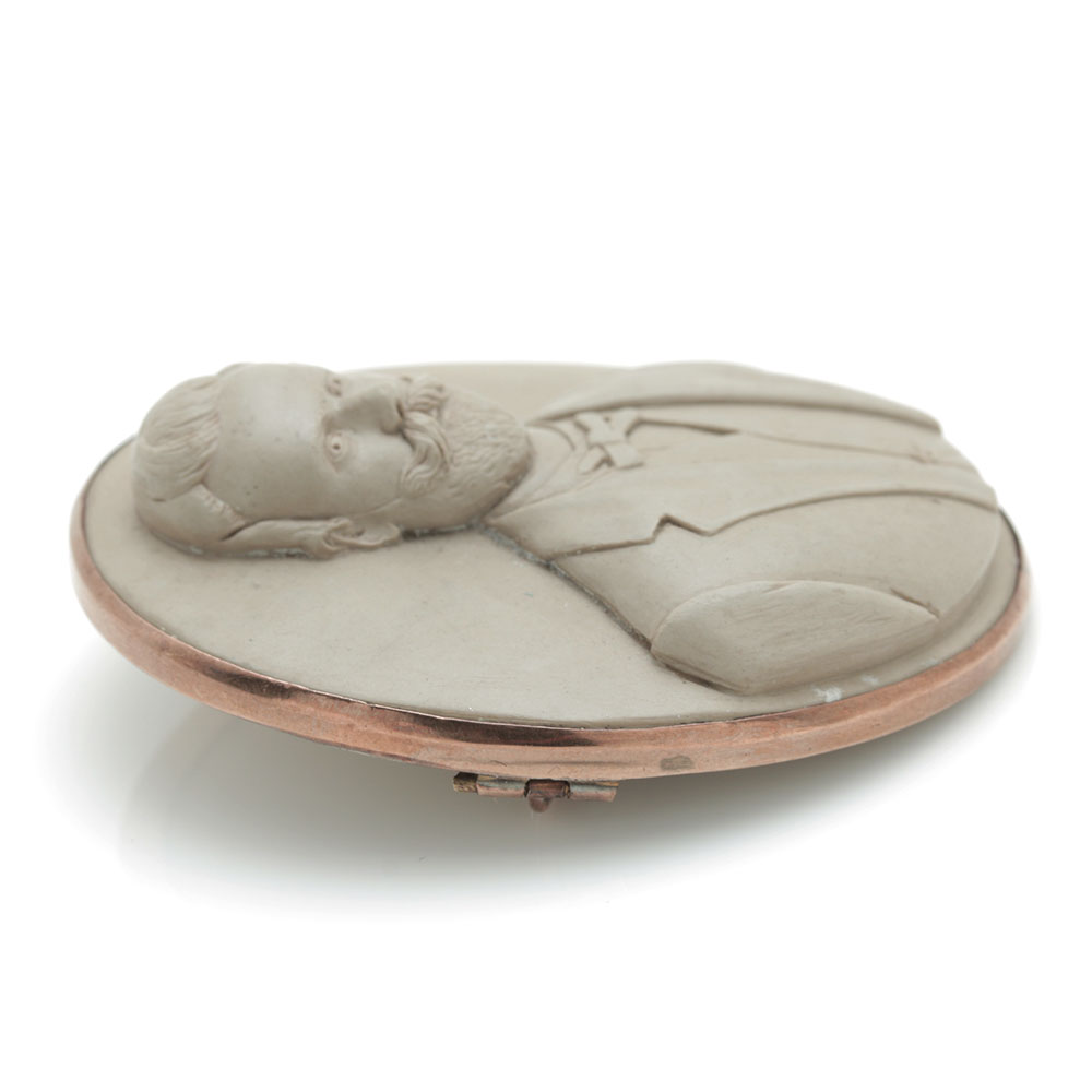 6K Yellow Gold Lava Cameo