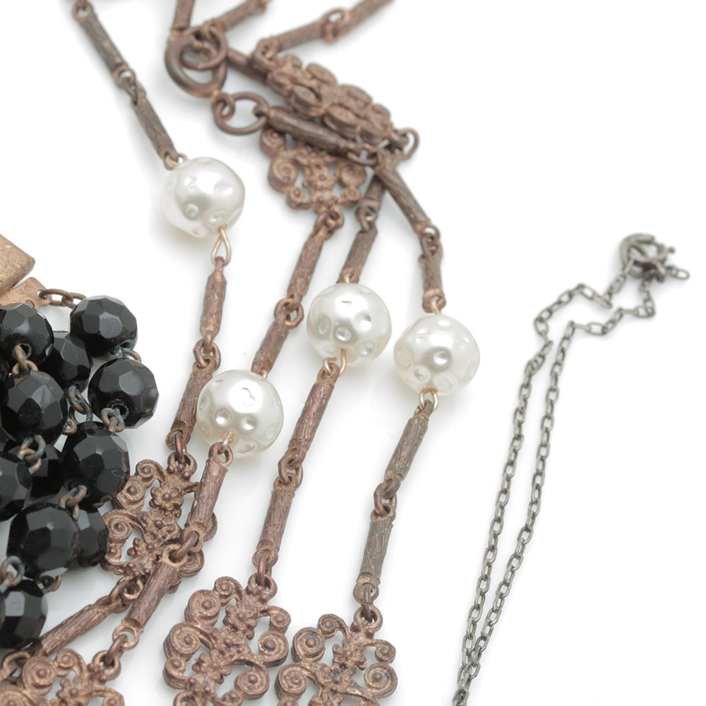 Assortment of Vintage Costume Jewelry