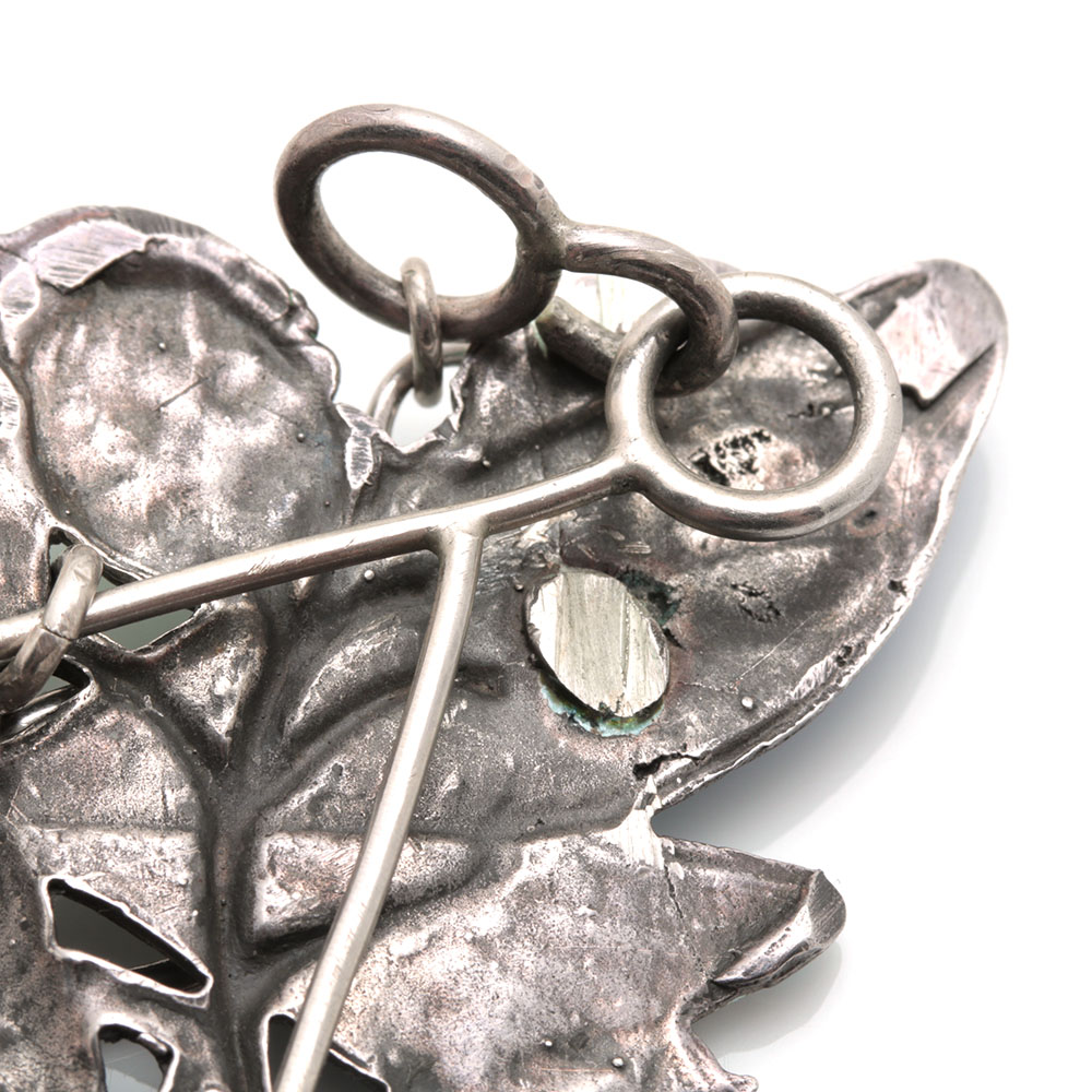 English Sterling and Enamel Necklace