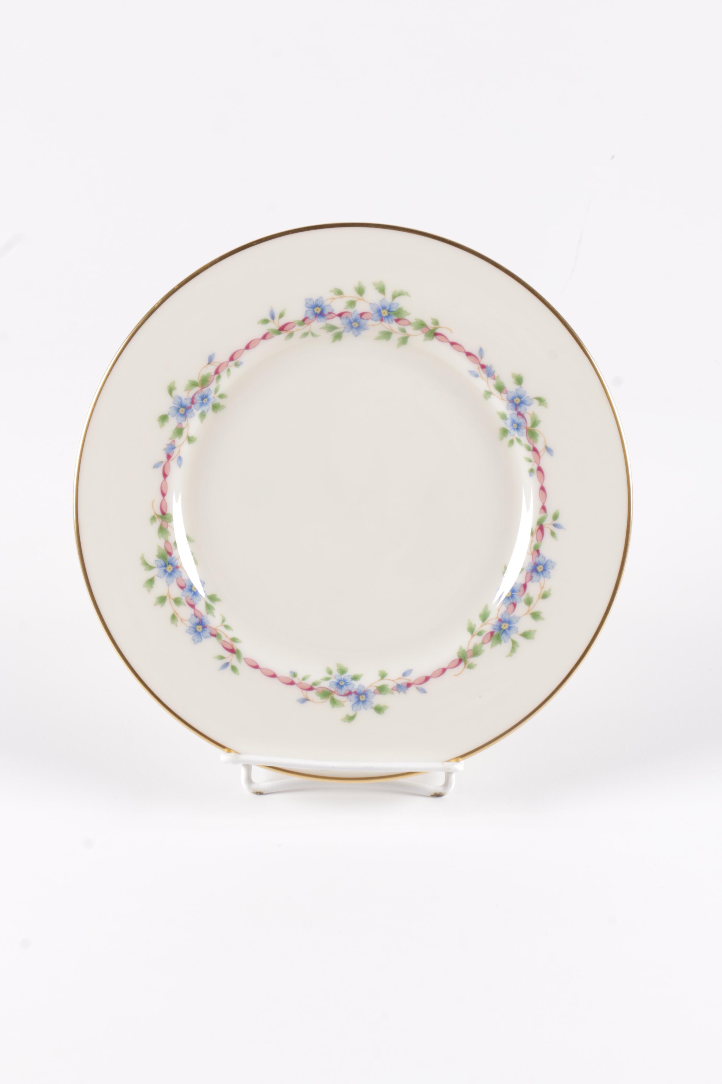 Assorted Gilt Rim Lenox Porcelain Plates