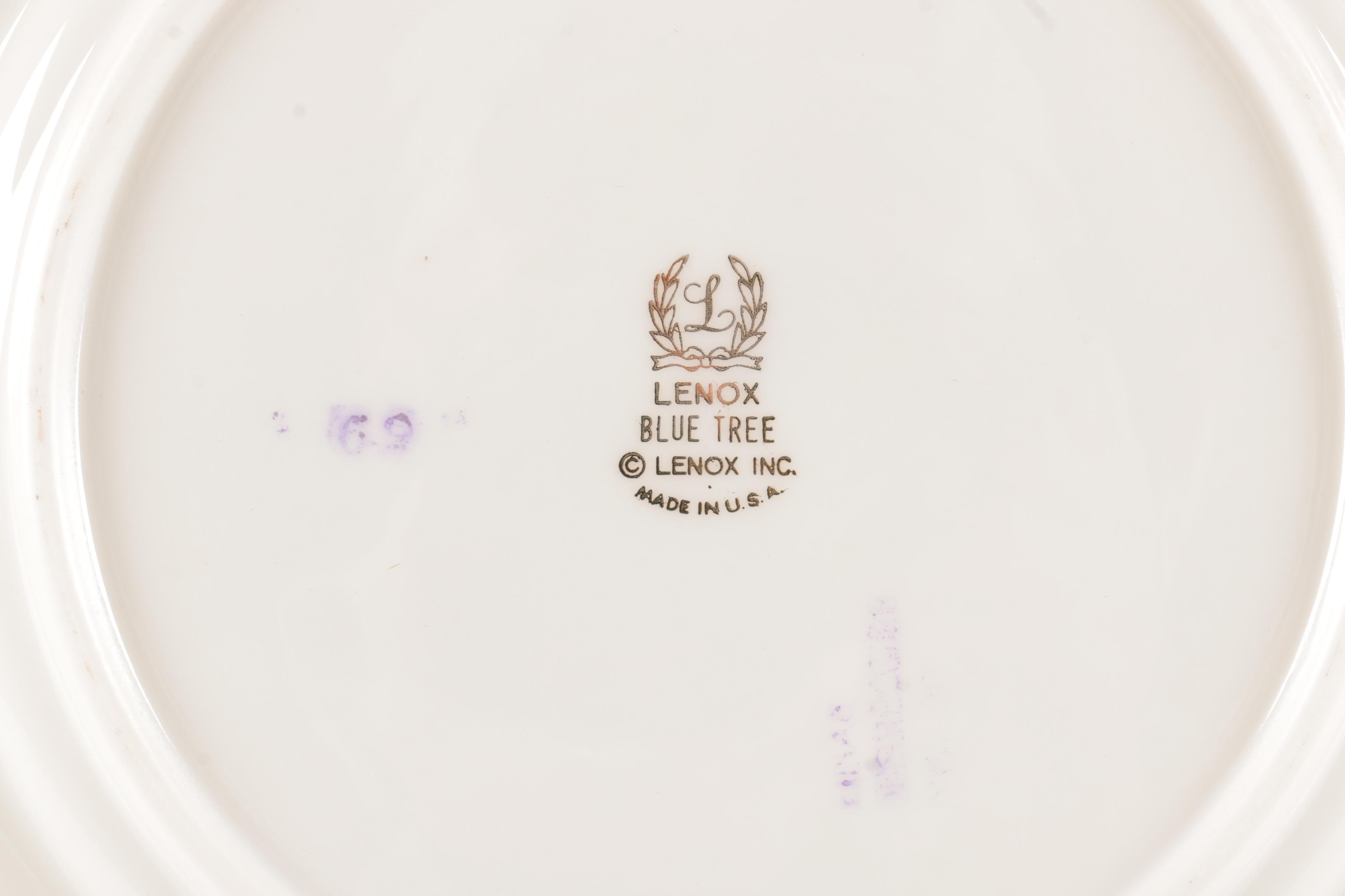 Assorted Gilt Rim Lenox Porcelain Plates
