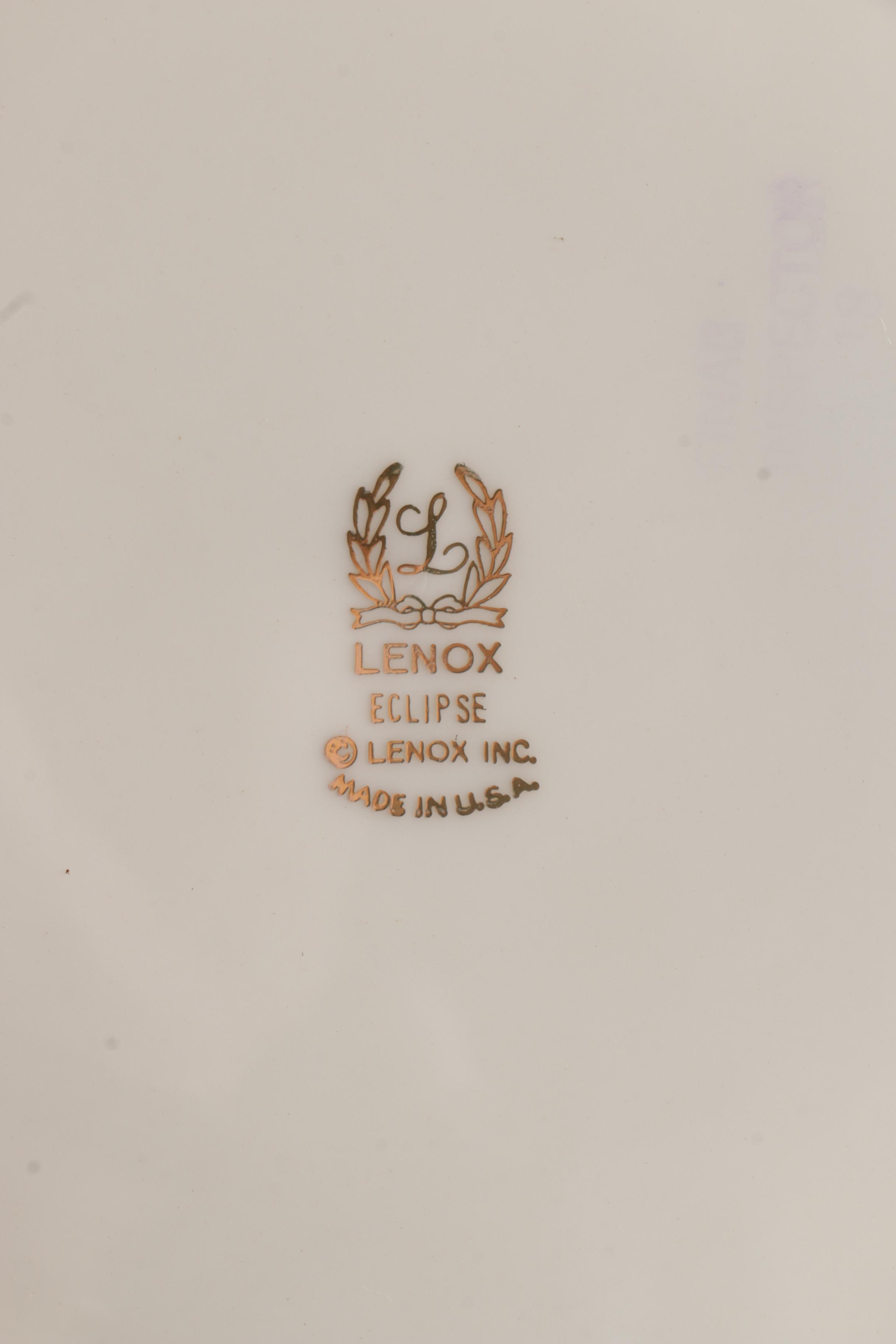 Assorted Gilt Rim Lenox Porcelain Plates