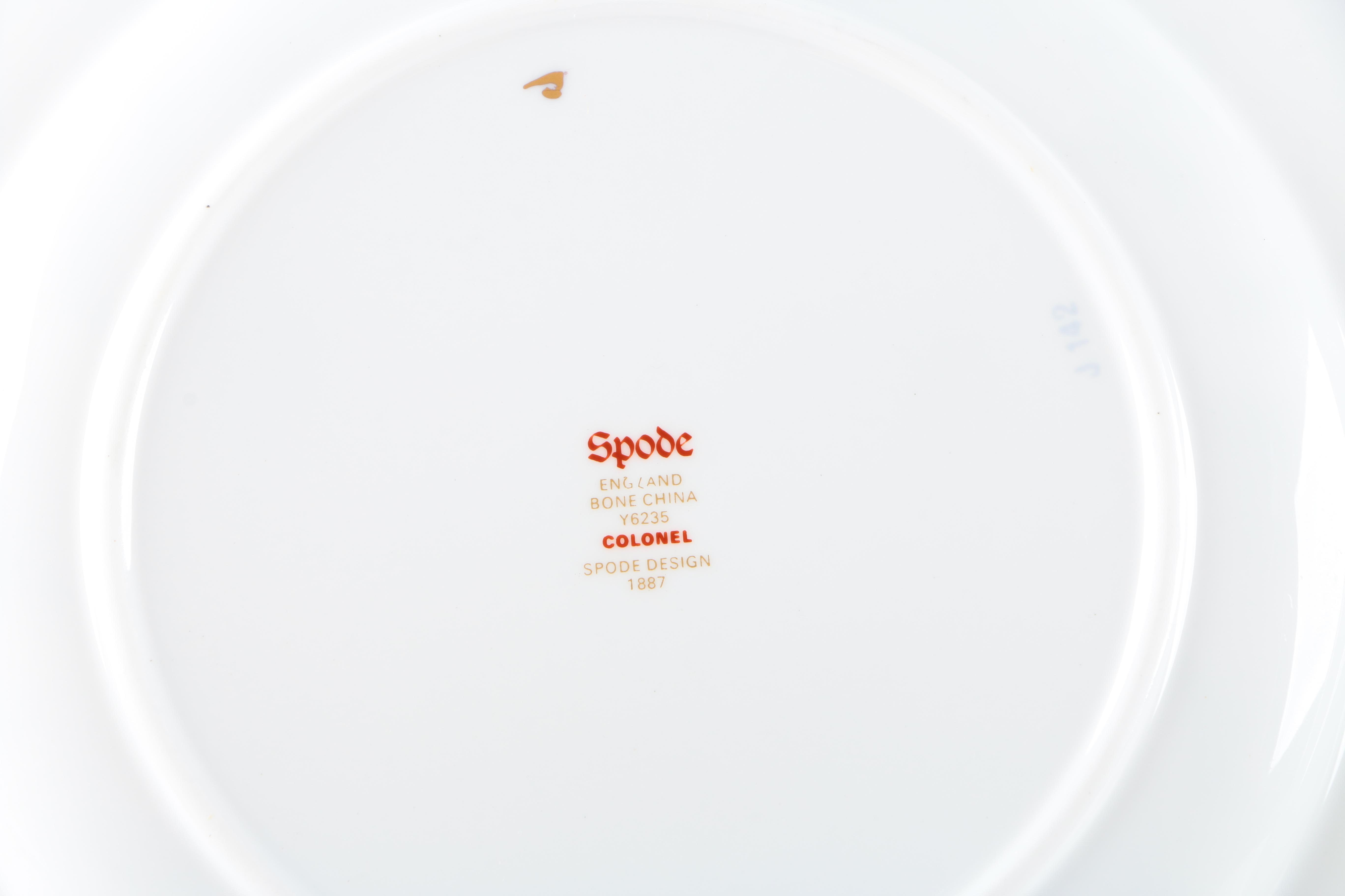 Assorted Spode Bone China Plates