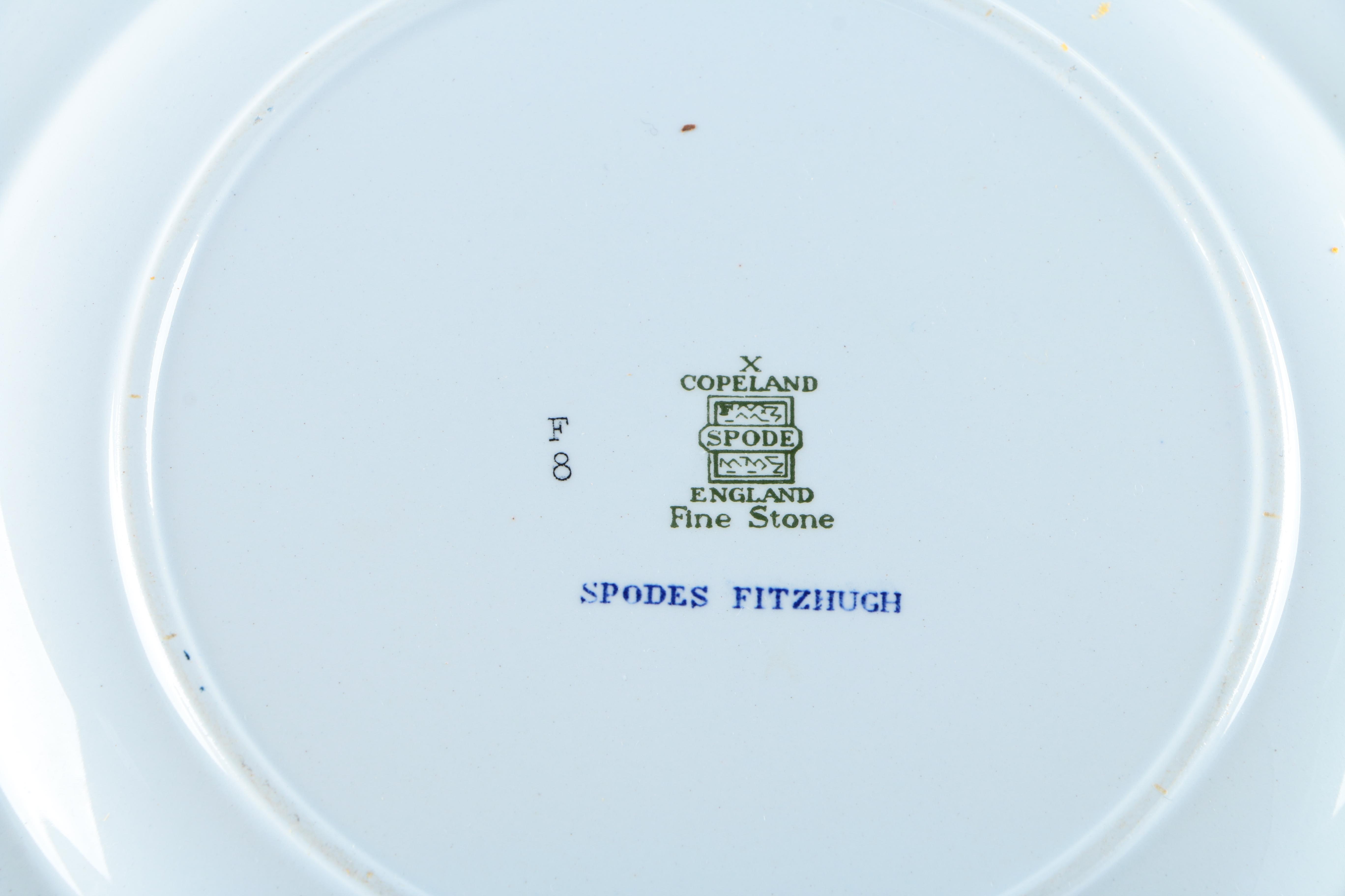 Assorted Spode Bone China Plates