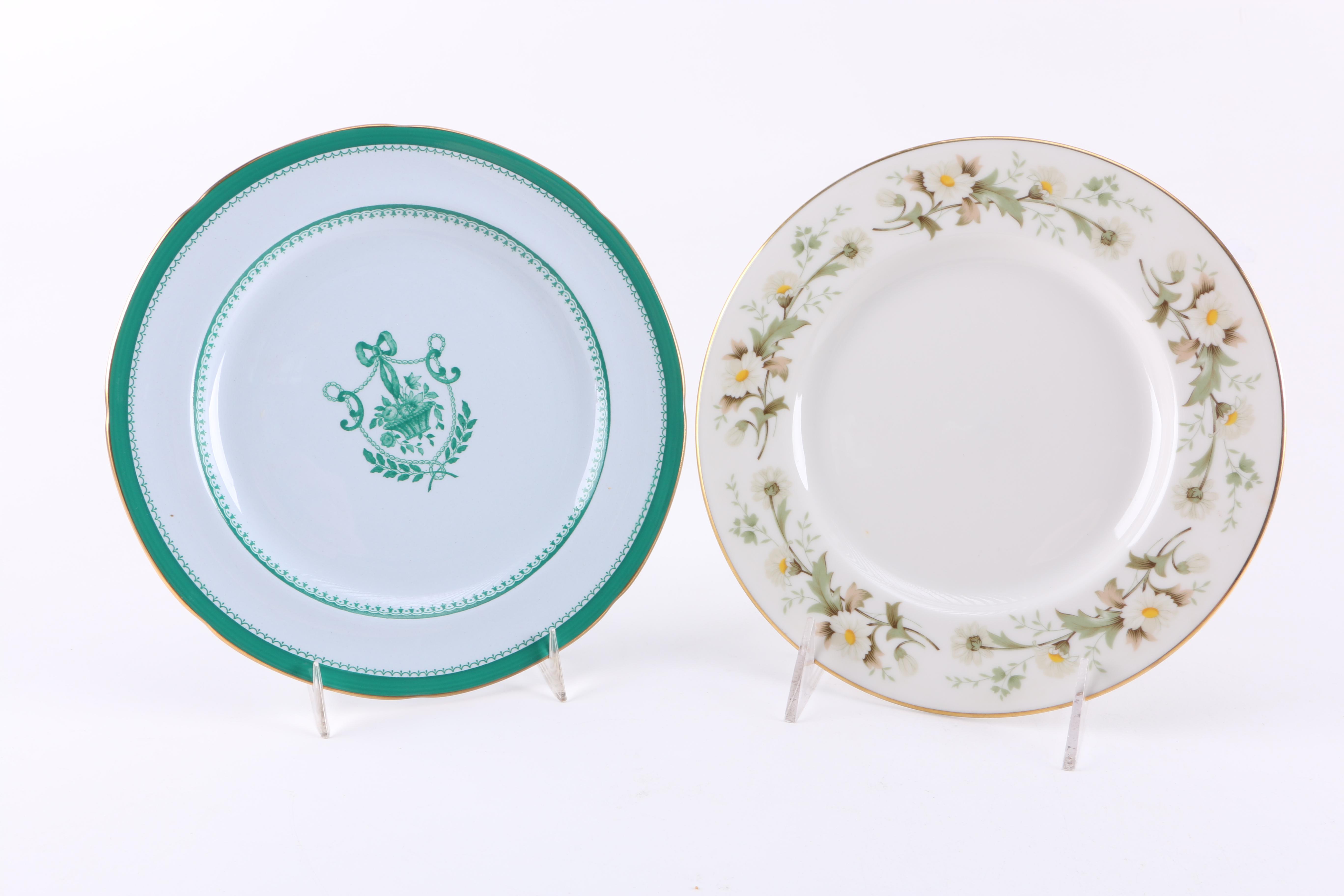 Royal Doulton and Spode Plates