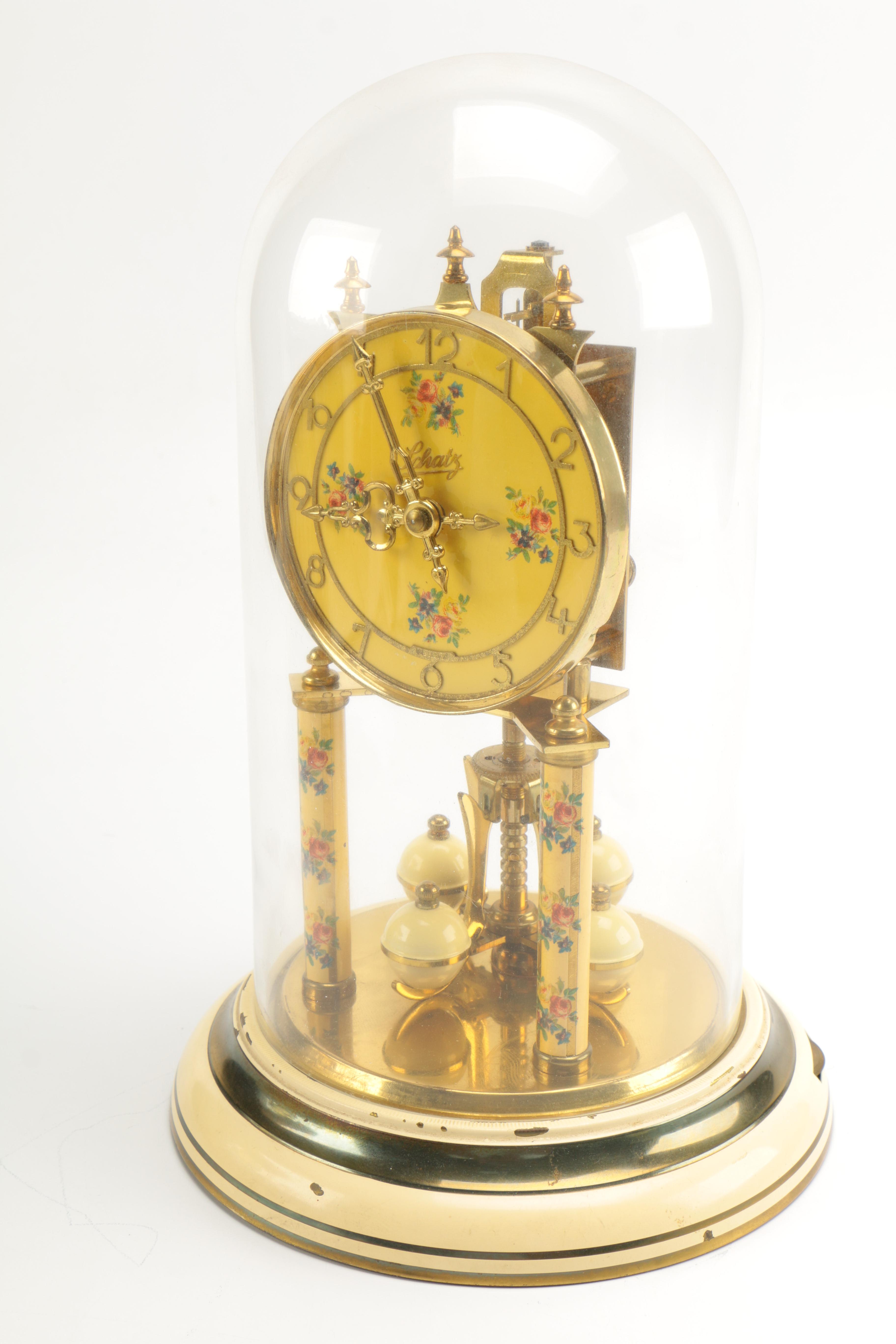 Assortment of Vintage Pendulum Mantle Clocks