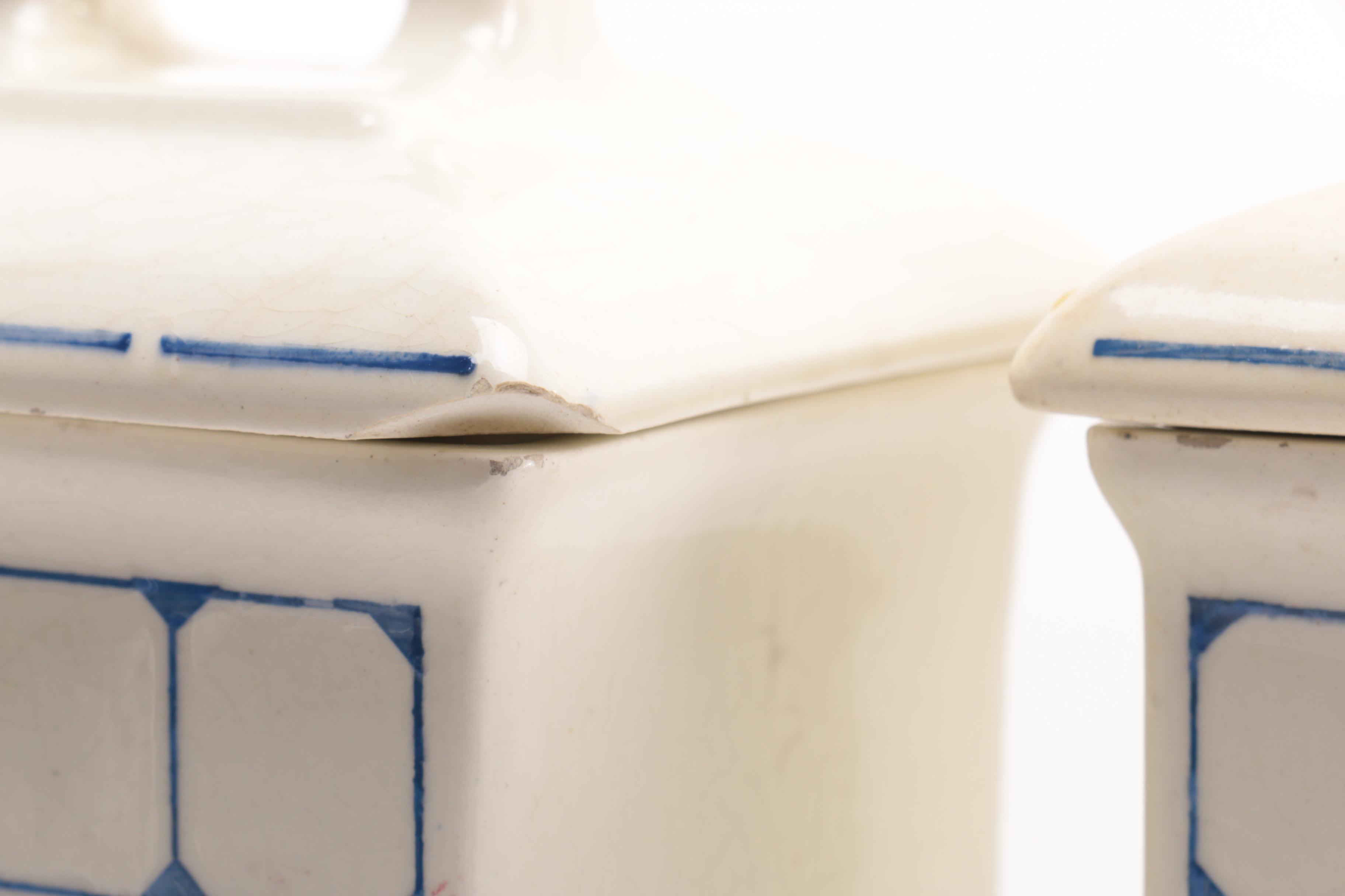 German Staffel Kitchen Canister Set