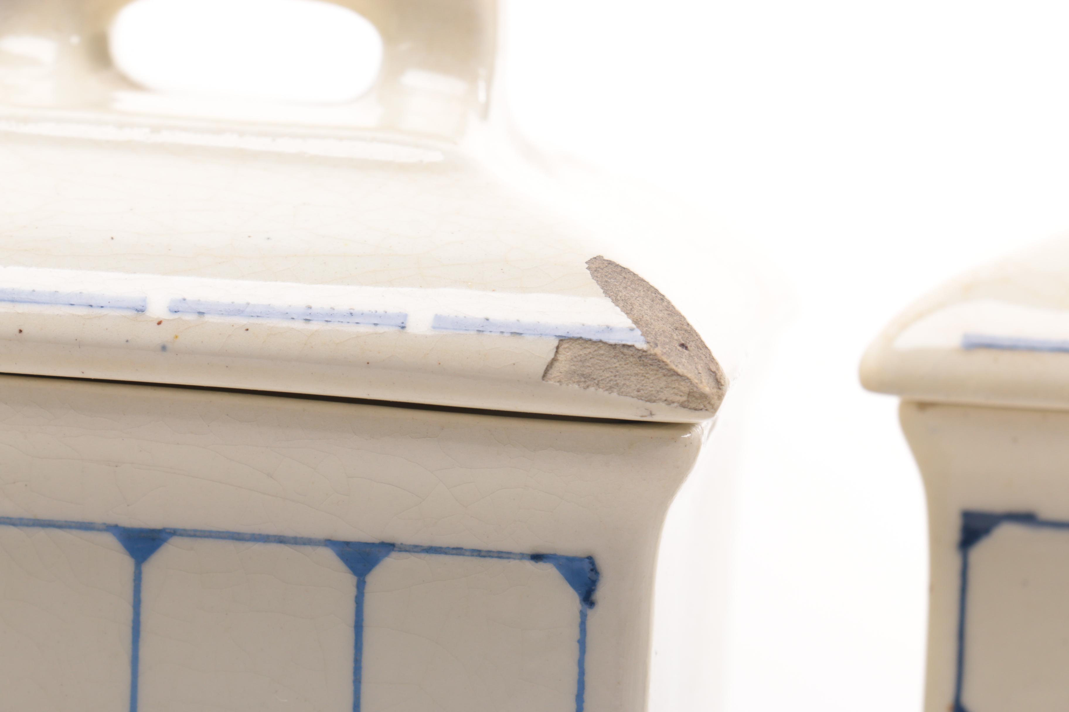 German Staffel Kitchen Canister Set