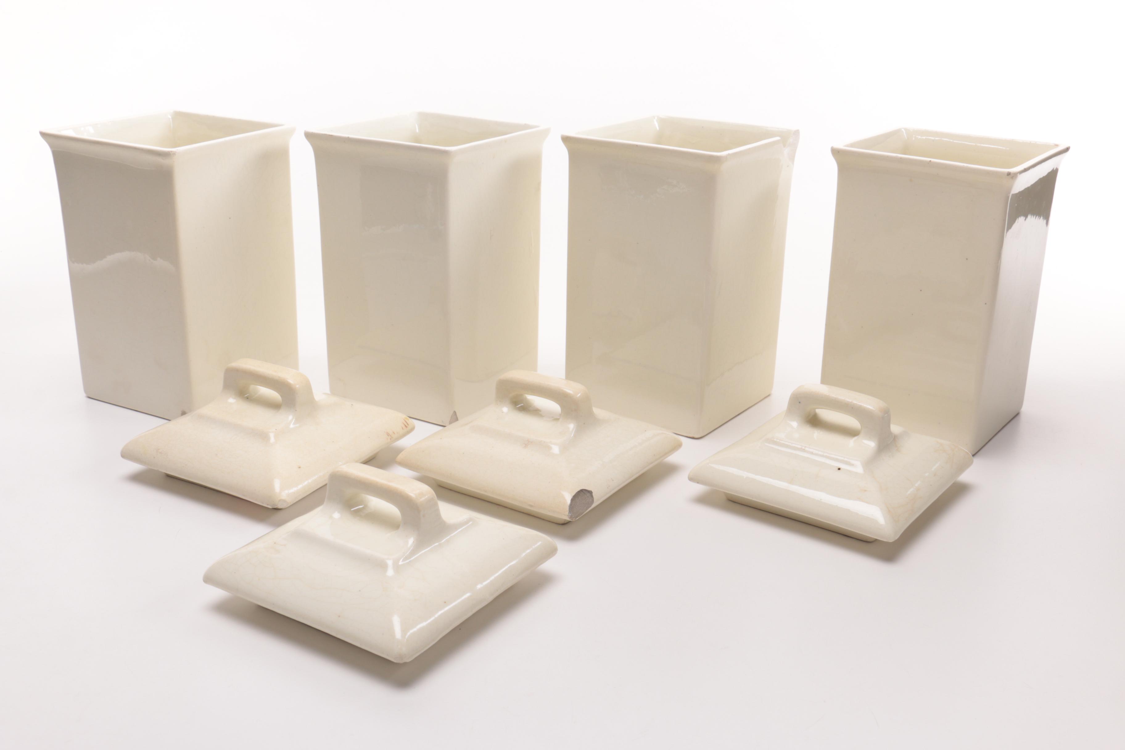 German Staffel Kitchen Canister Set