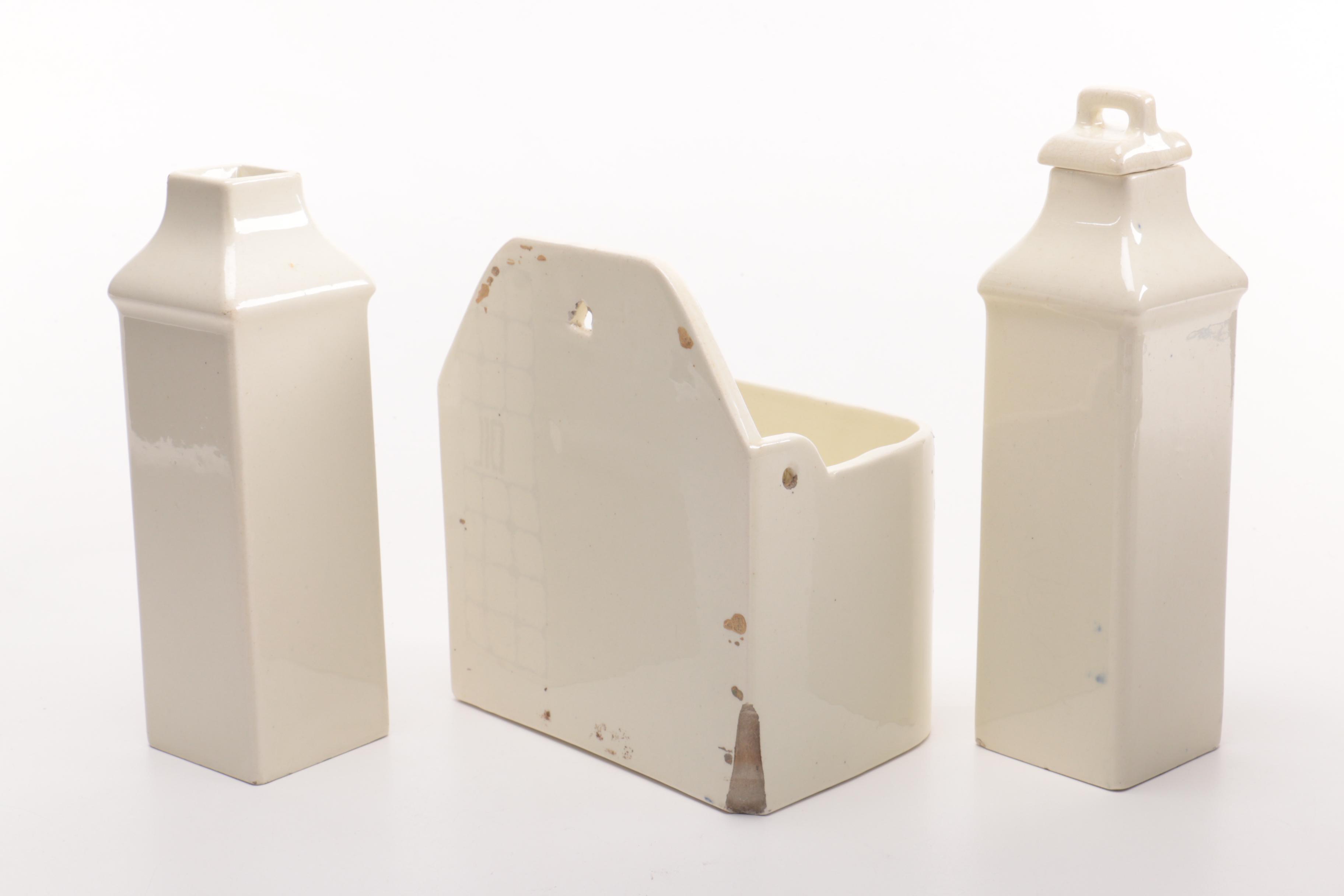 German Staffel Kitchen Canister Set