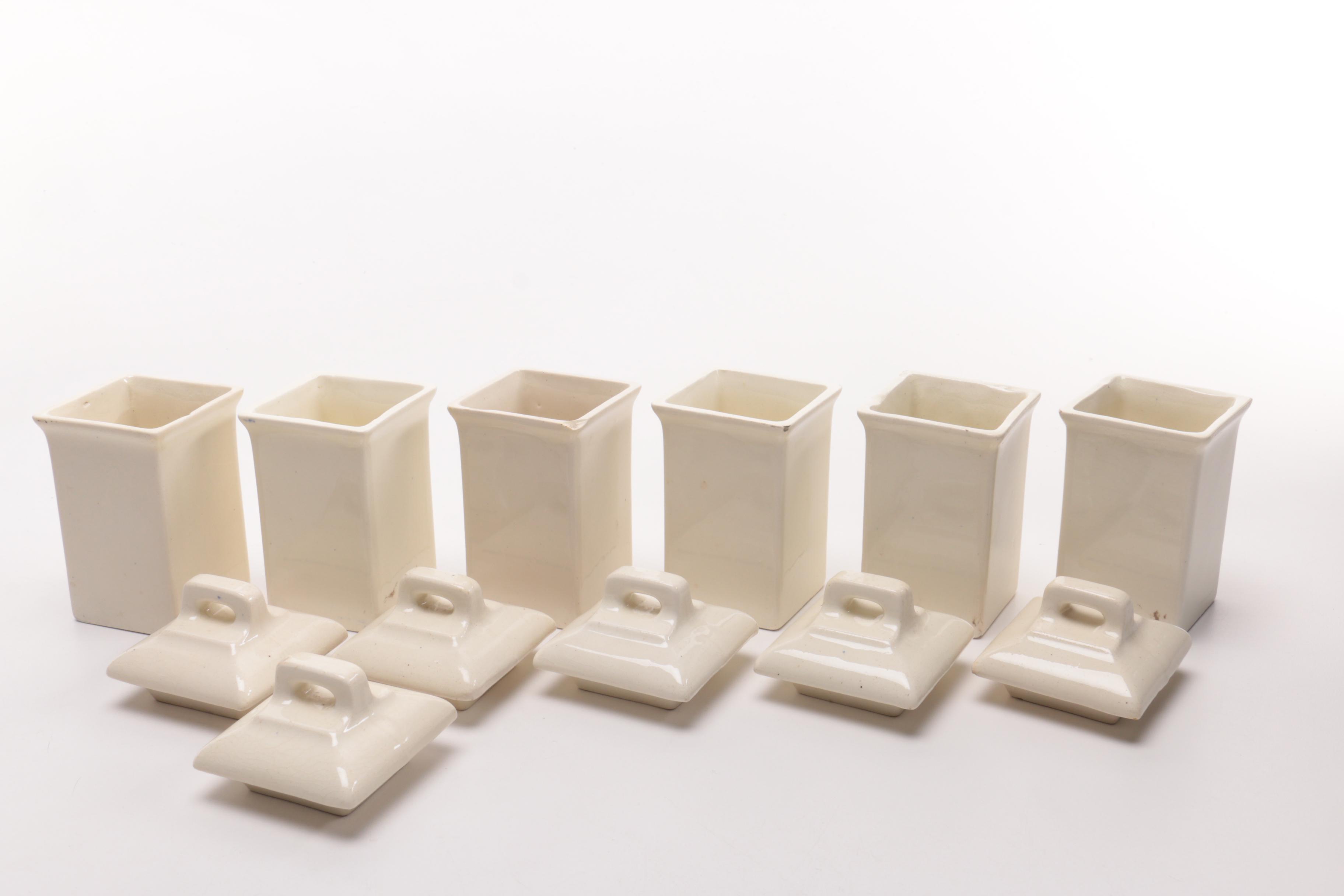 German Staffel Kitchen Canister Set