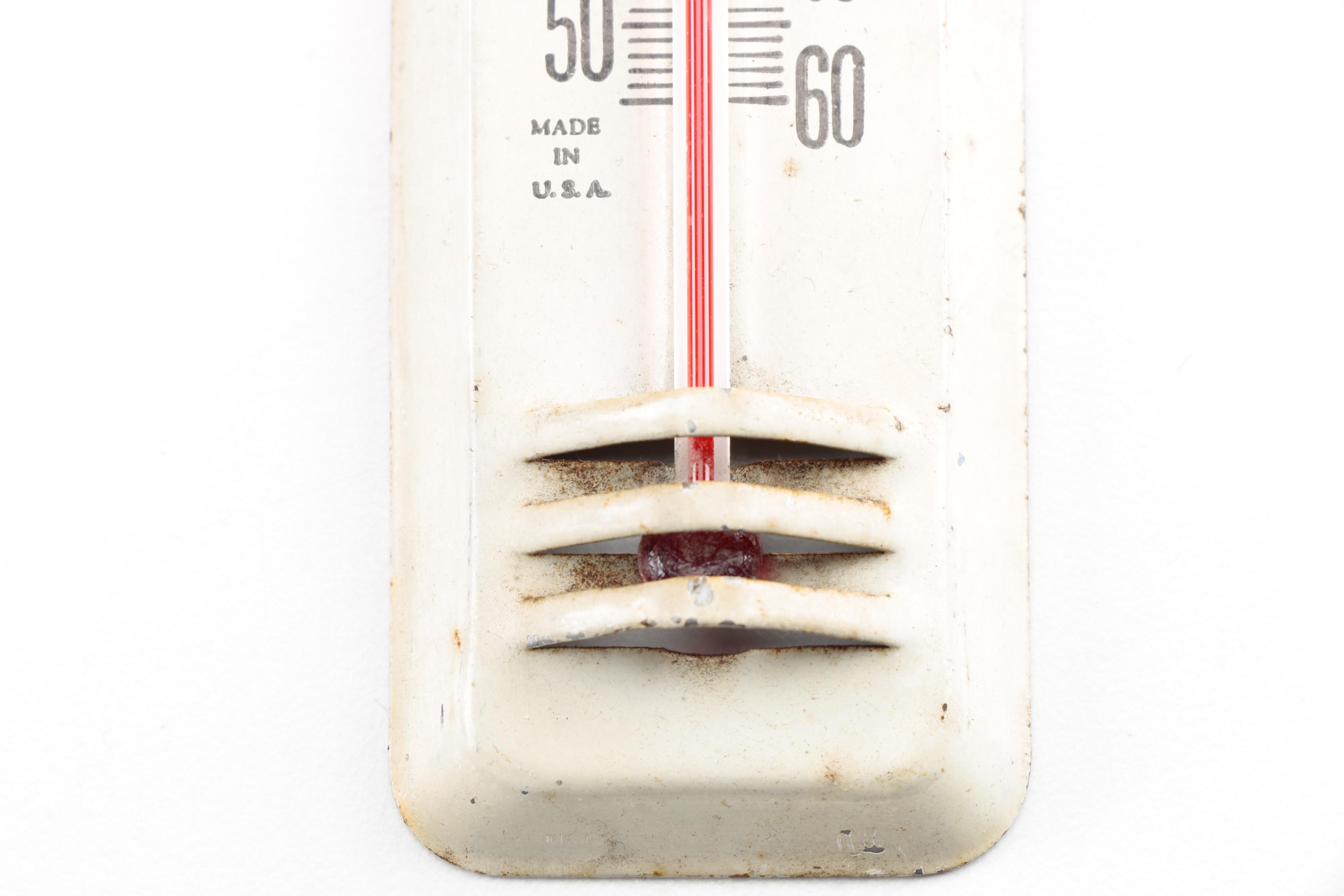 Vintage Assorted Thermometers Including B-D Manhattan "Fever Thermometer", Circa 1944