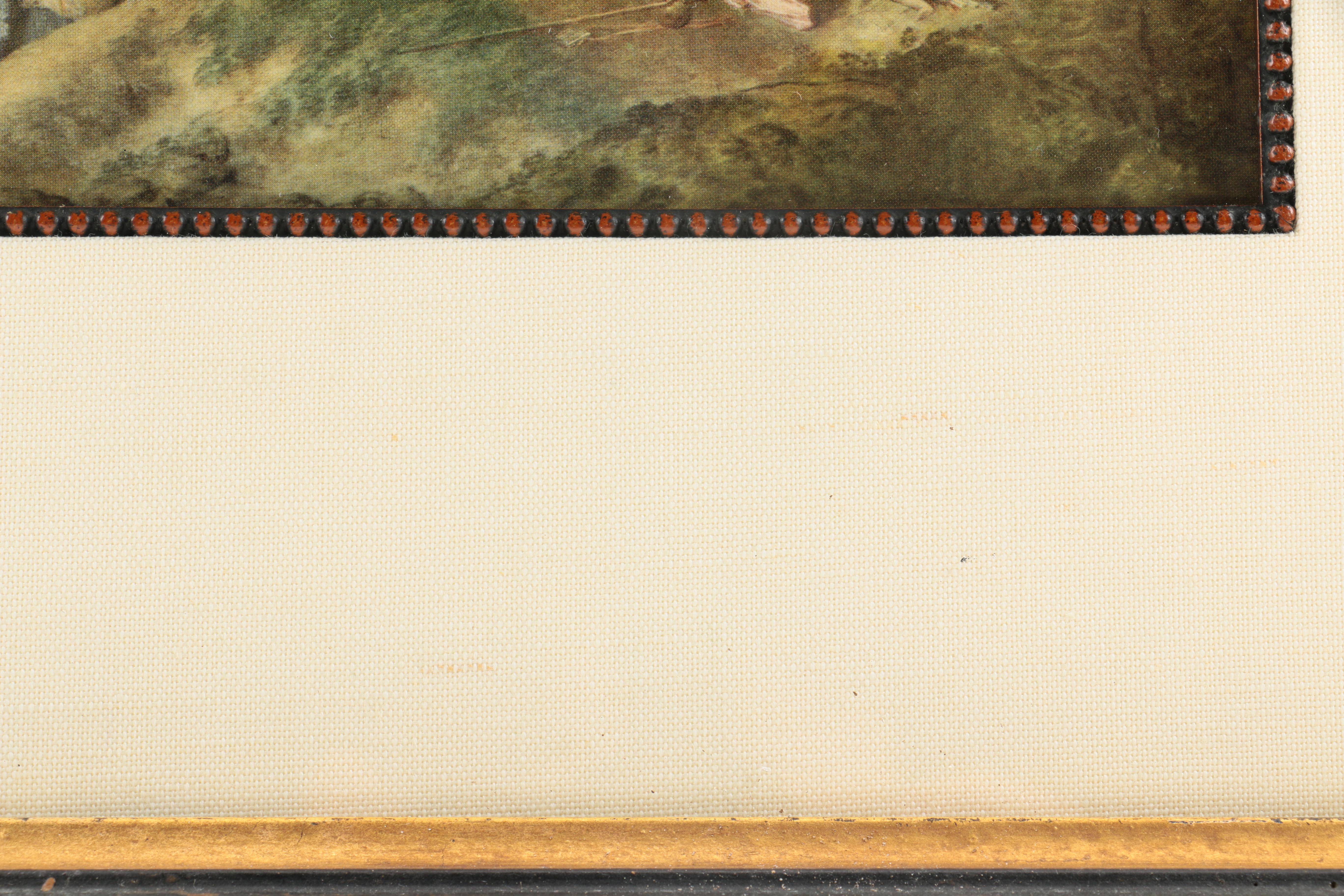 Offset Lithograph After Jean-Antoine Watteau's Painting "Embarkation for Cythera"