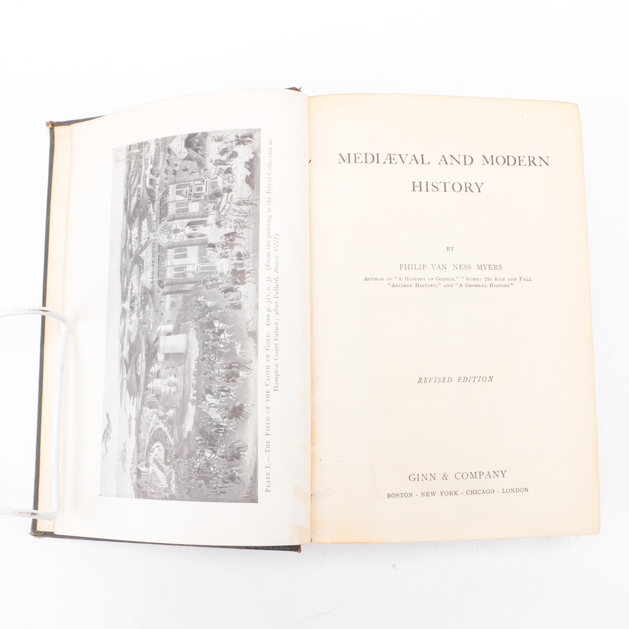 Assorted Non-Fiction Books Including "Trails Plowed Under" by Charles M. Russell