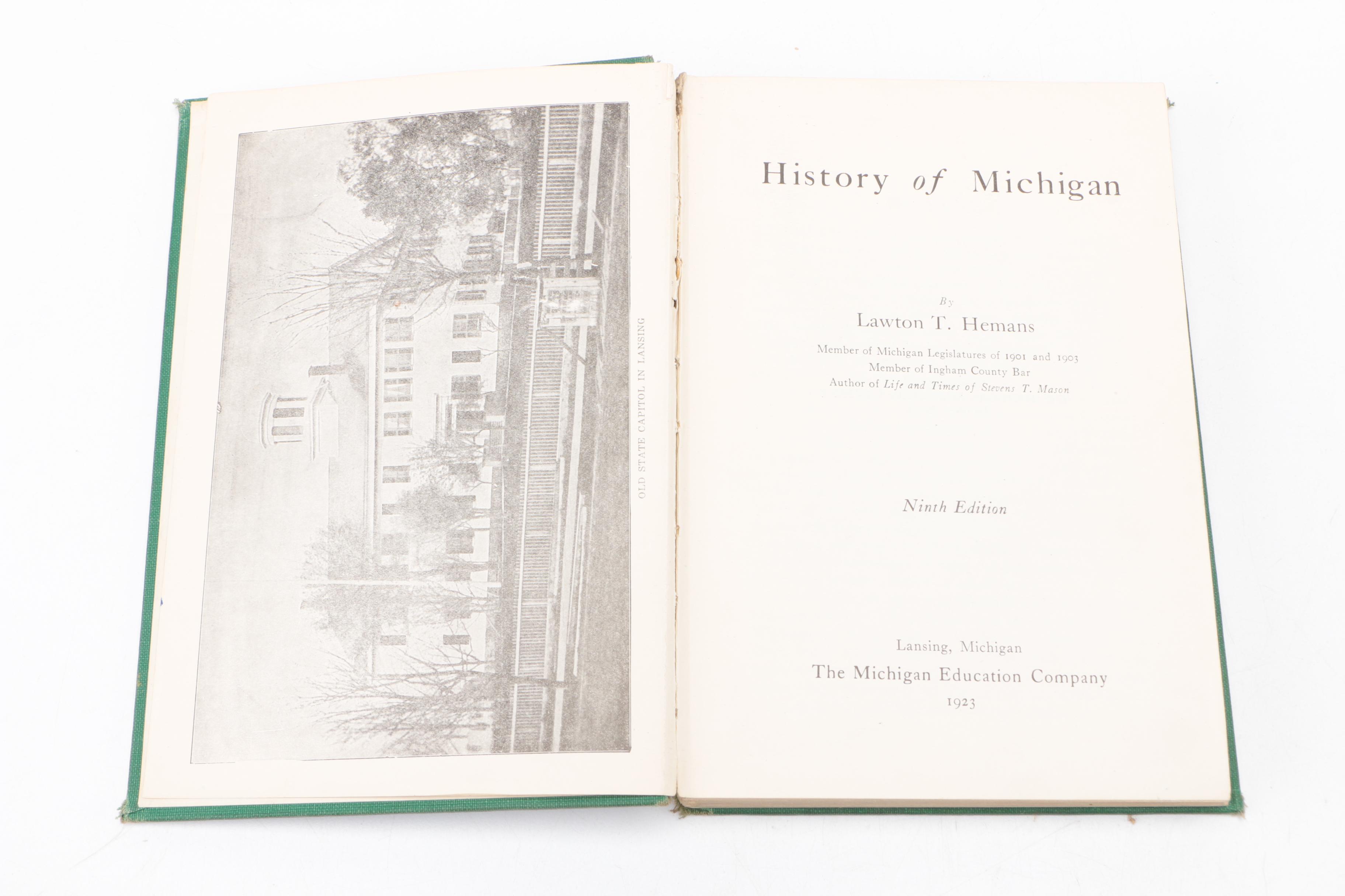 Assorted Non-Fiction Books Including "Trails Plowed Under" by Charles M. Russell