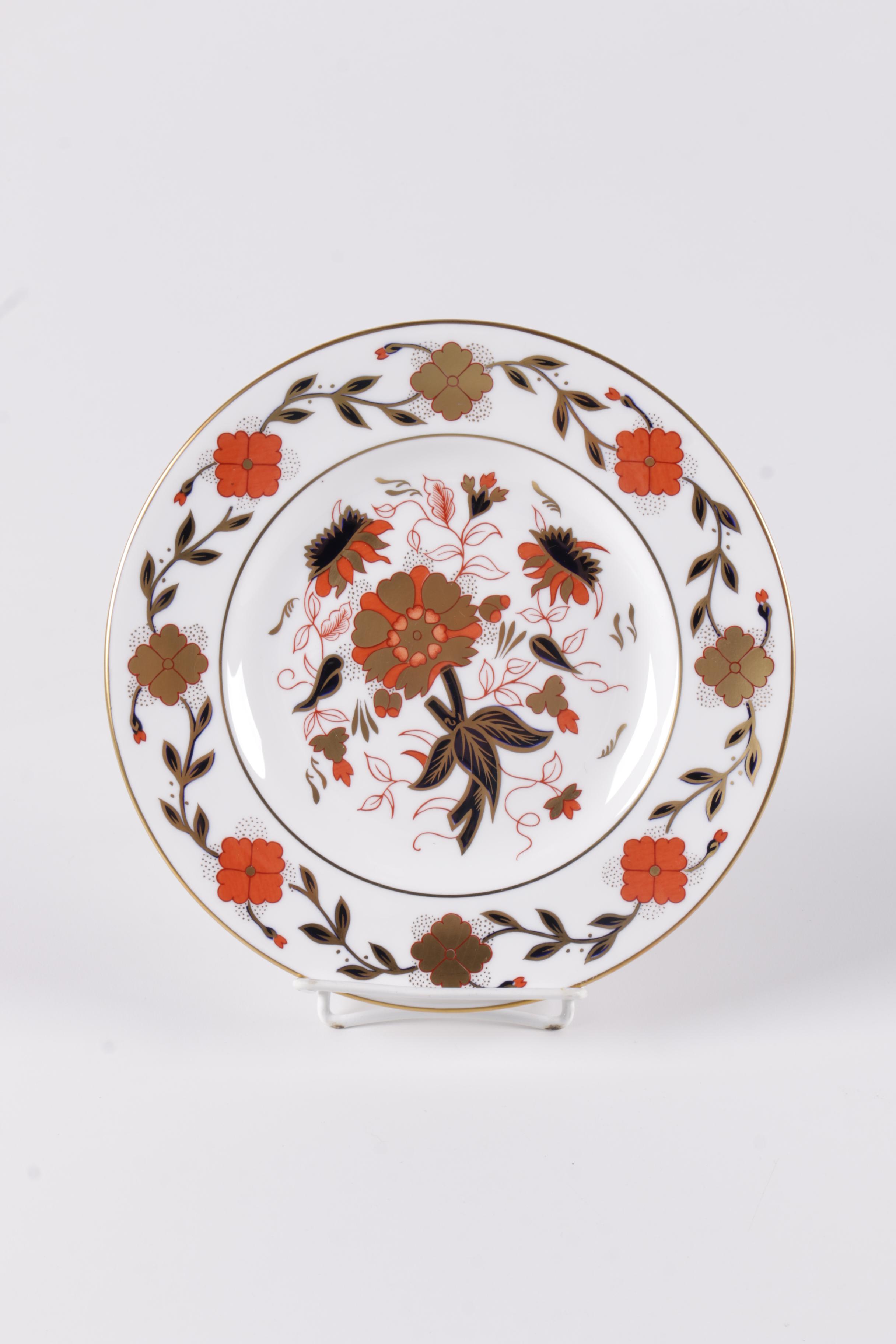 Royal Crown Derby China Plates Assortment