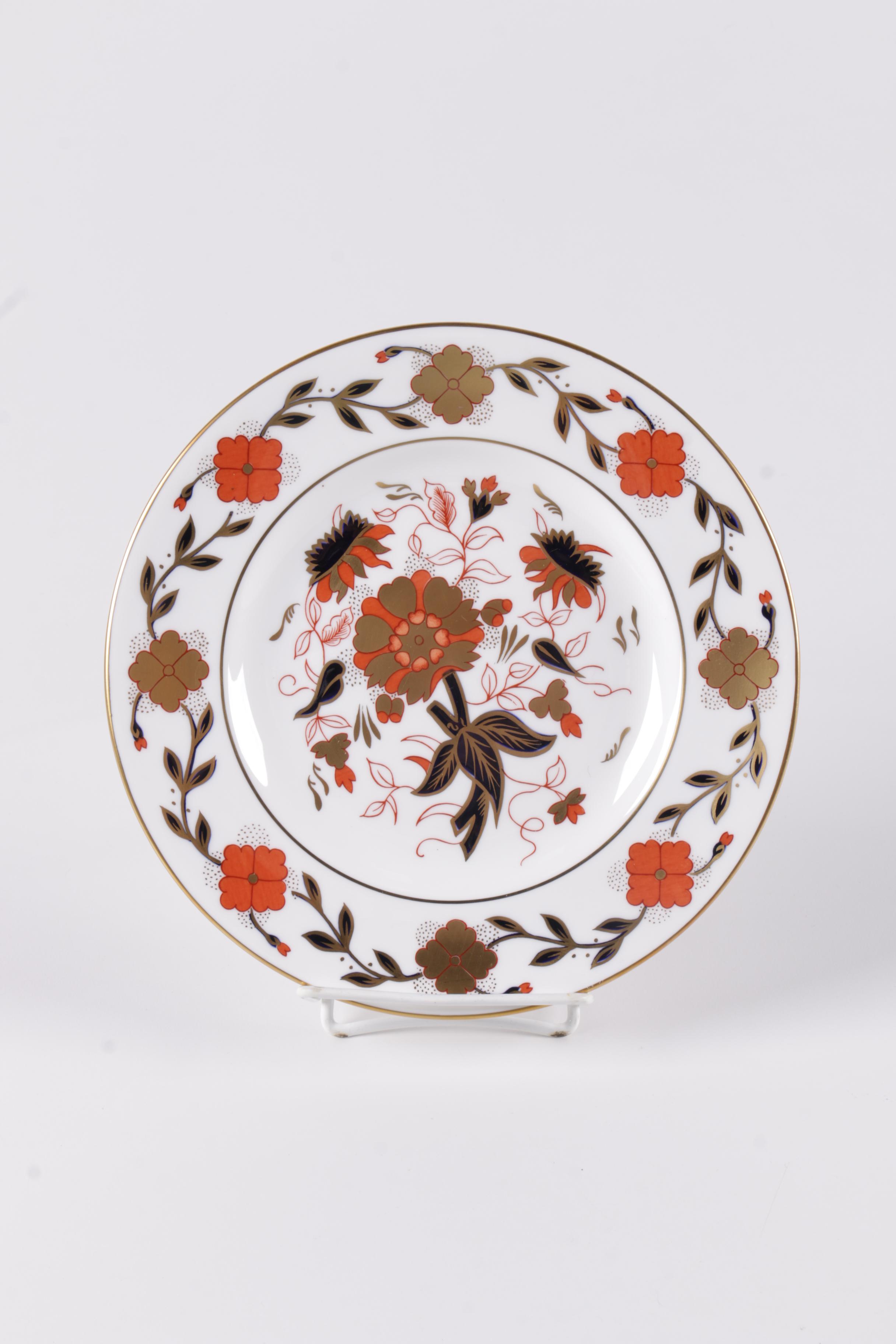 Royal Crown Derby China Plates Assortment