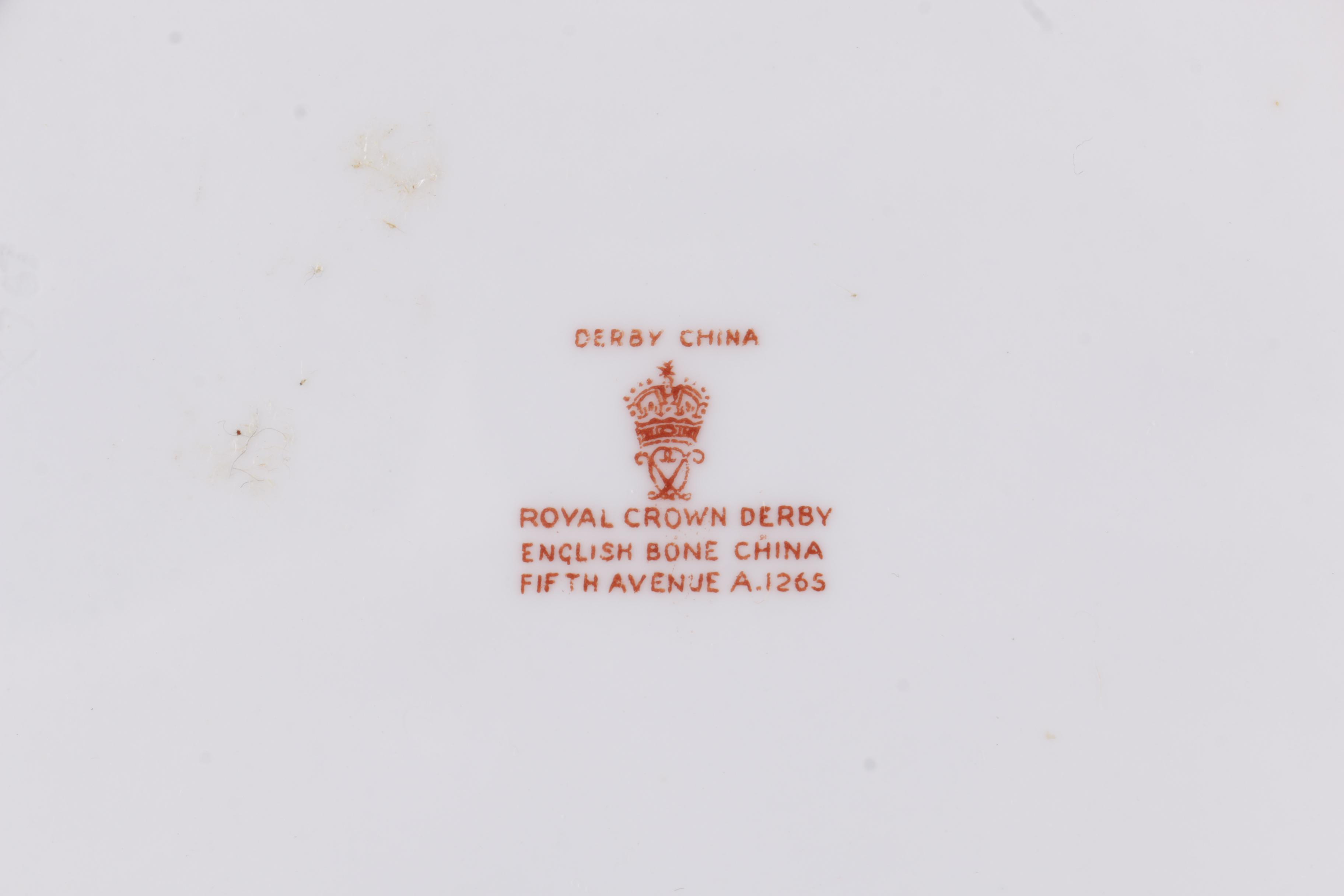 Royal Crown Derby China Plates Assortment