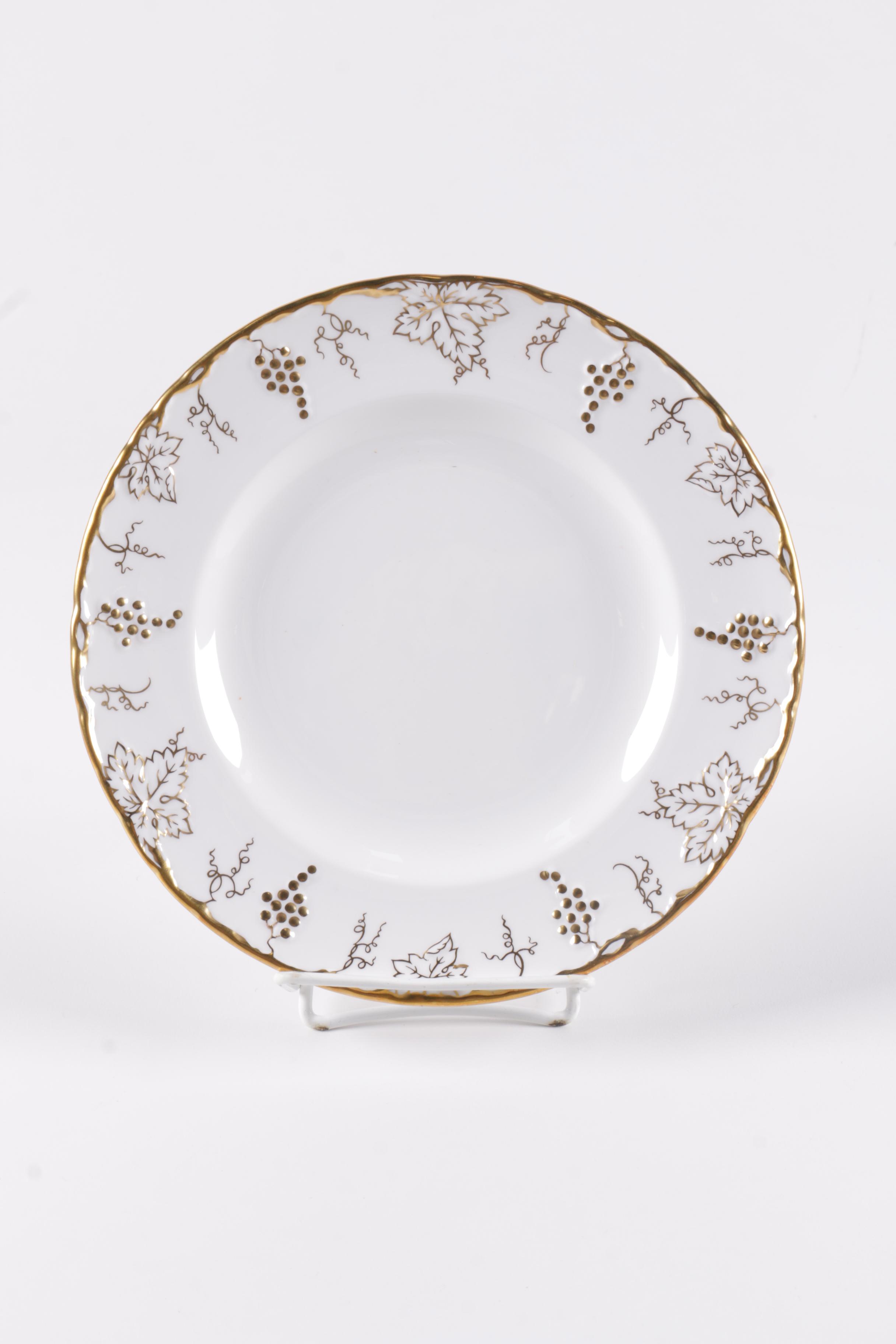 Royal Crown Derby China Plates Assortment