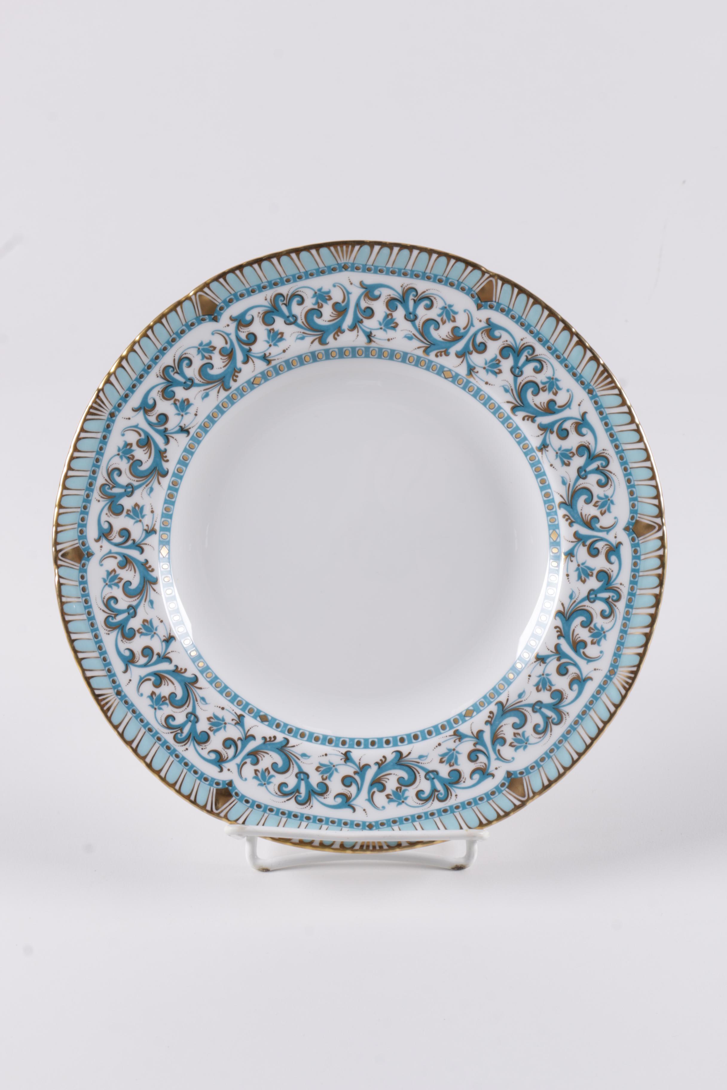 Royal Crown Derby China Plates Assortment