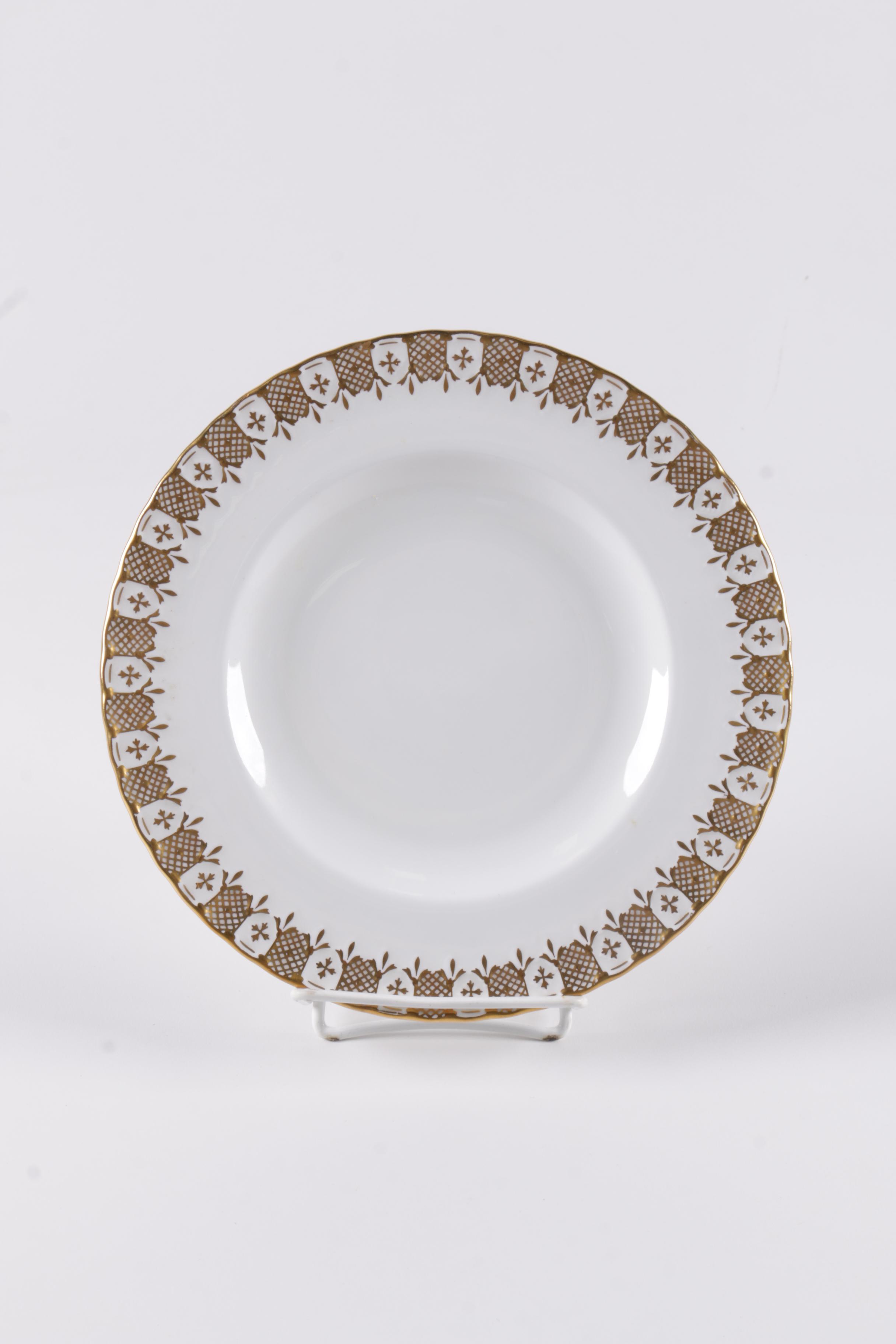 Royal Crown Derby China Plates Assortment