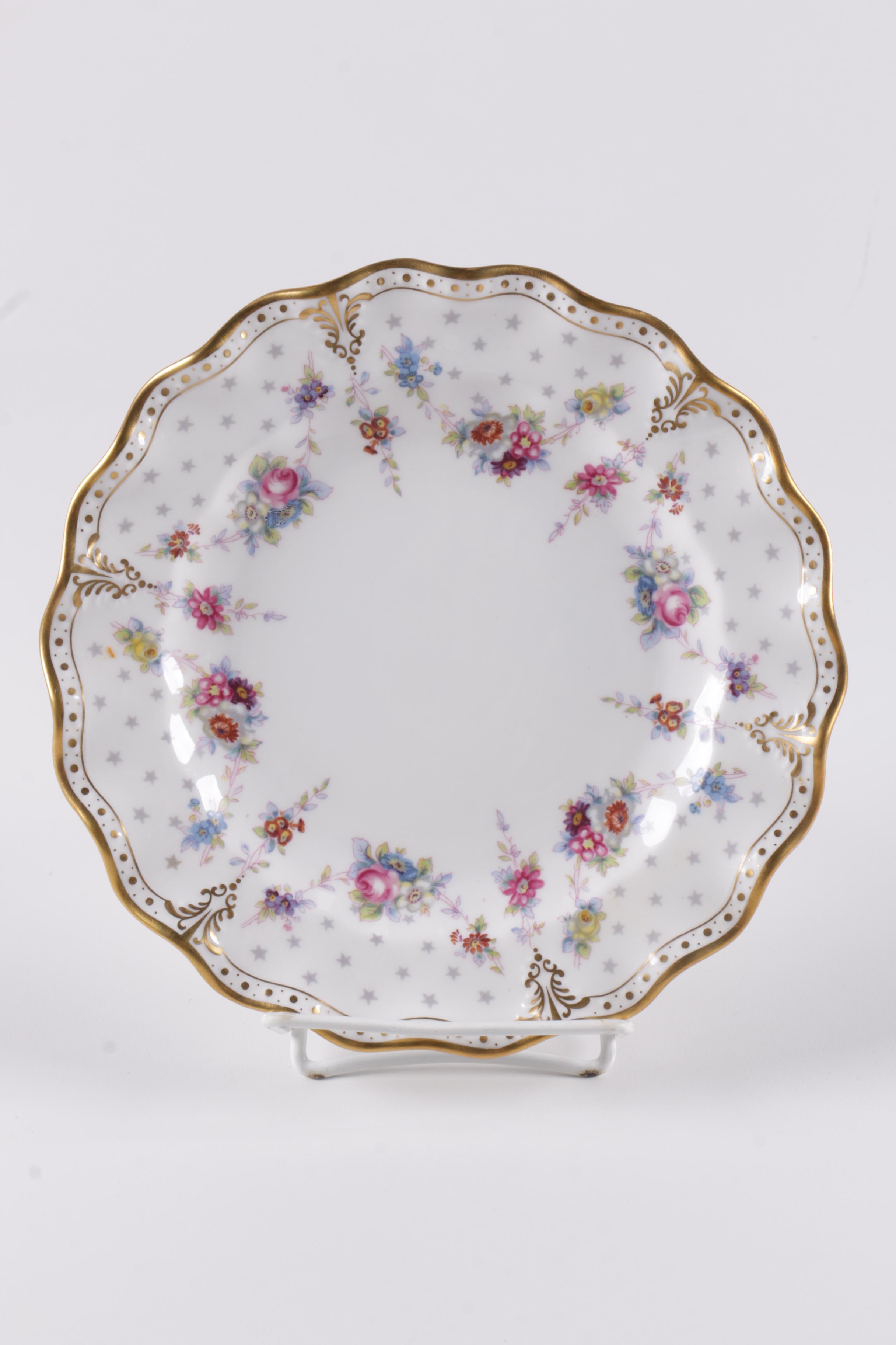 Royal Crown Derby China Plates Assortment