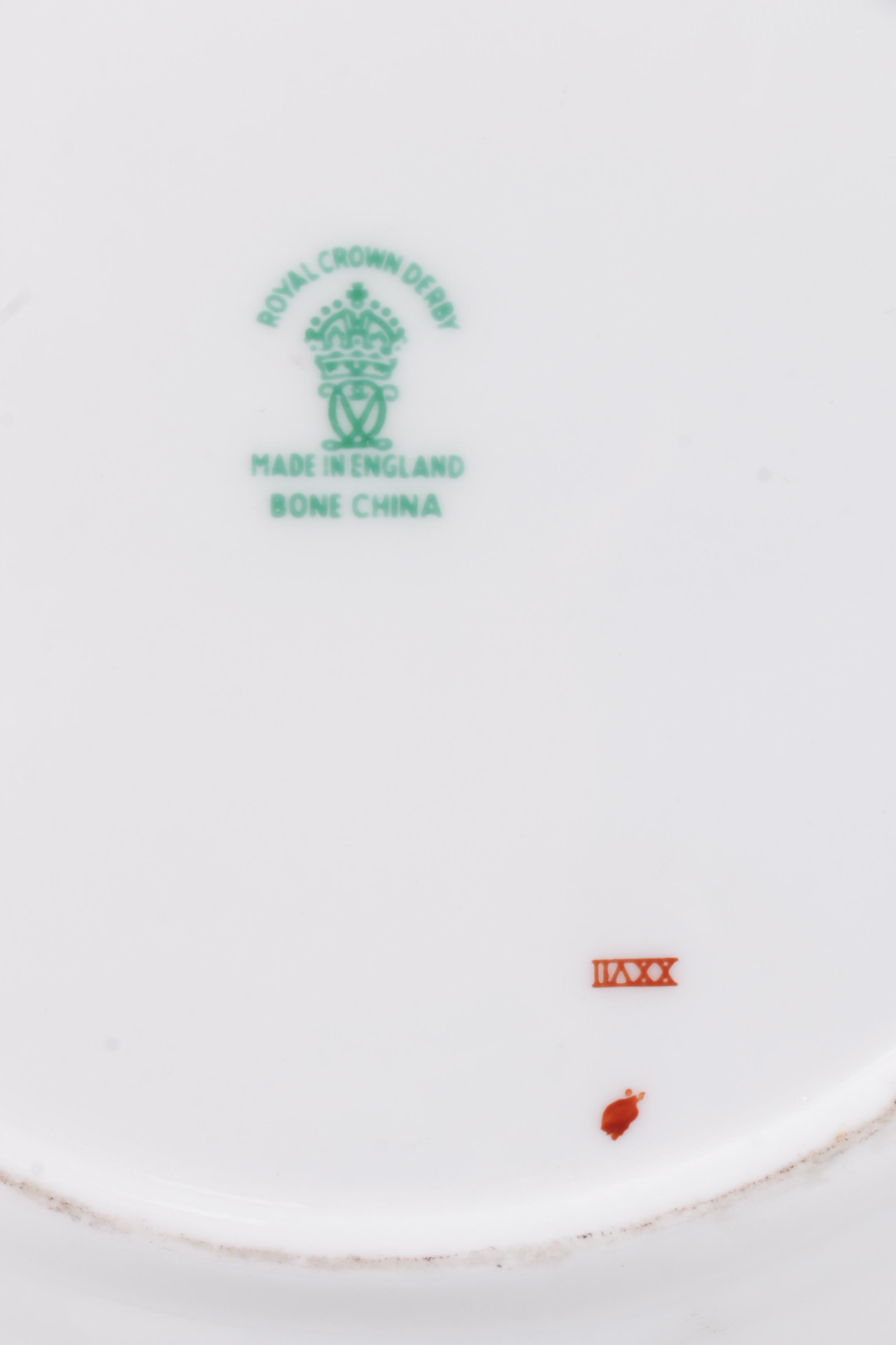 Royal Crown Derby China Plates Assortment
