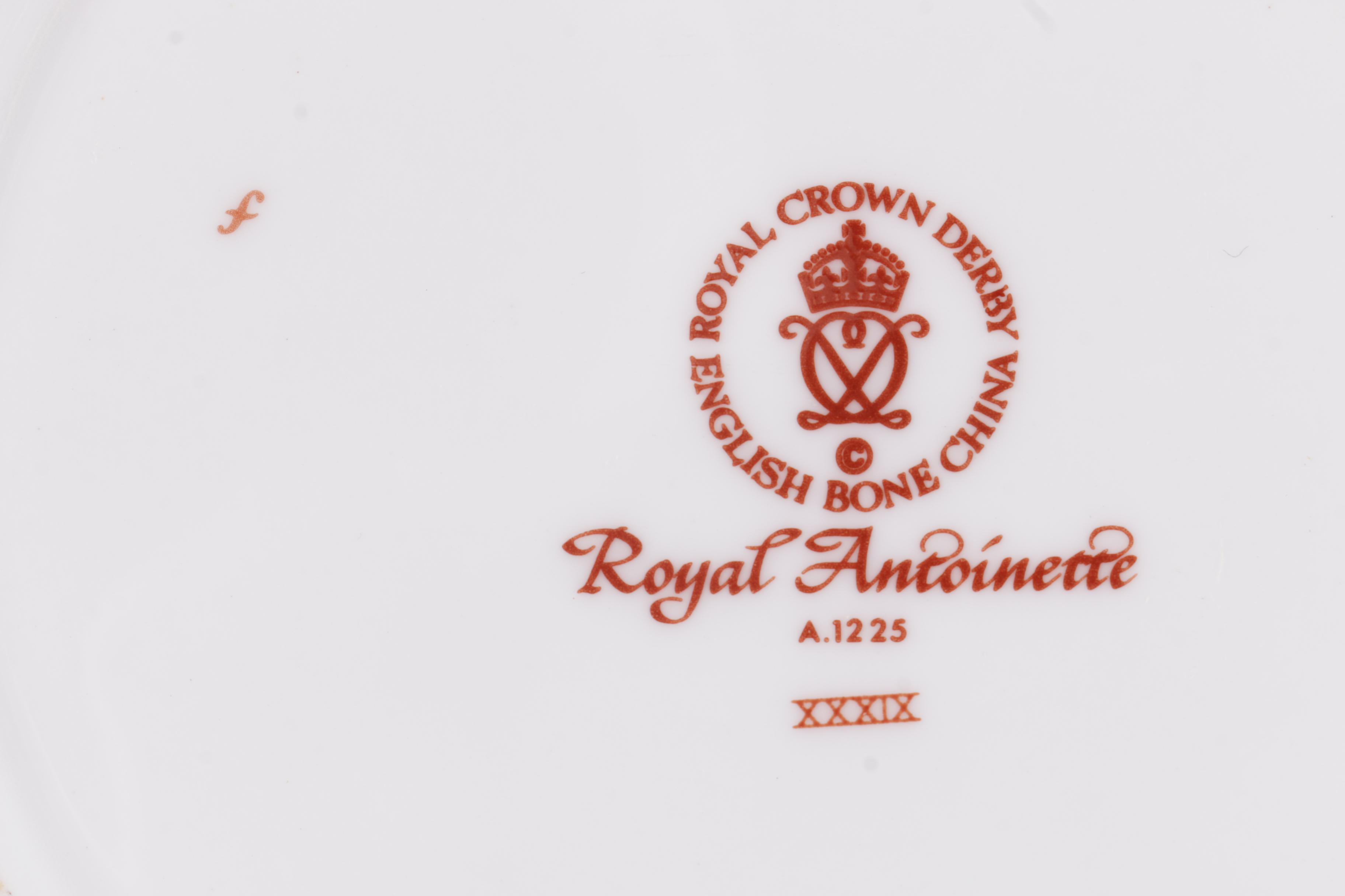 Royal Crown Derby China Plates Assortment